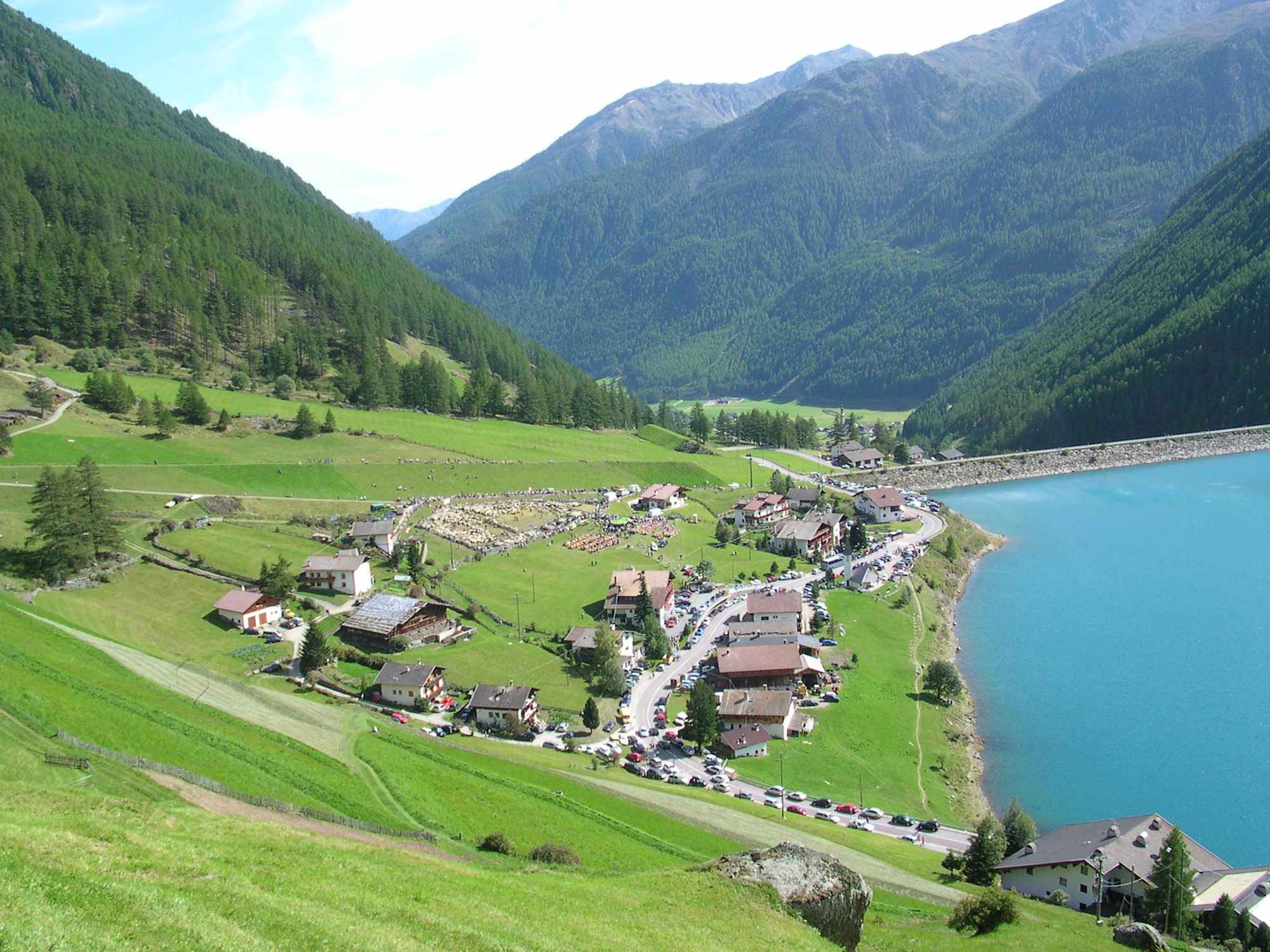 Vernagt am Vernagt-Sausee