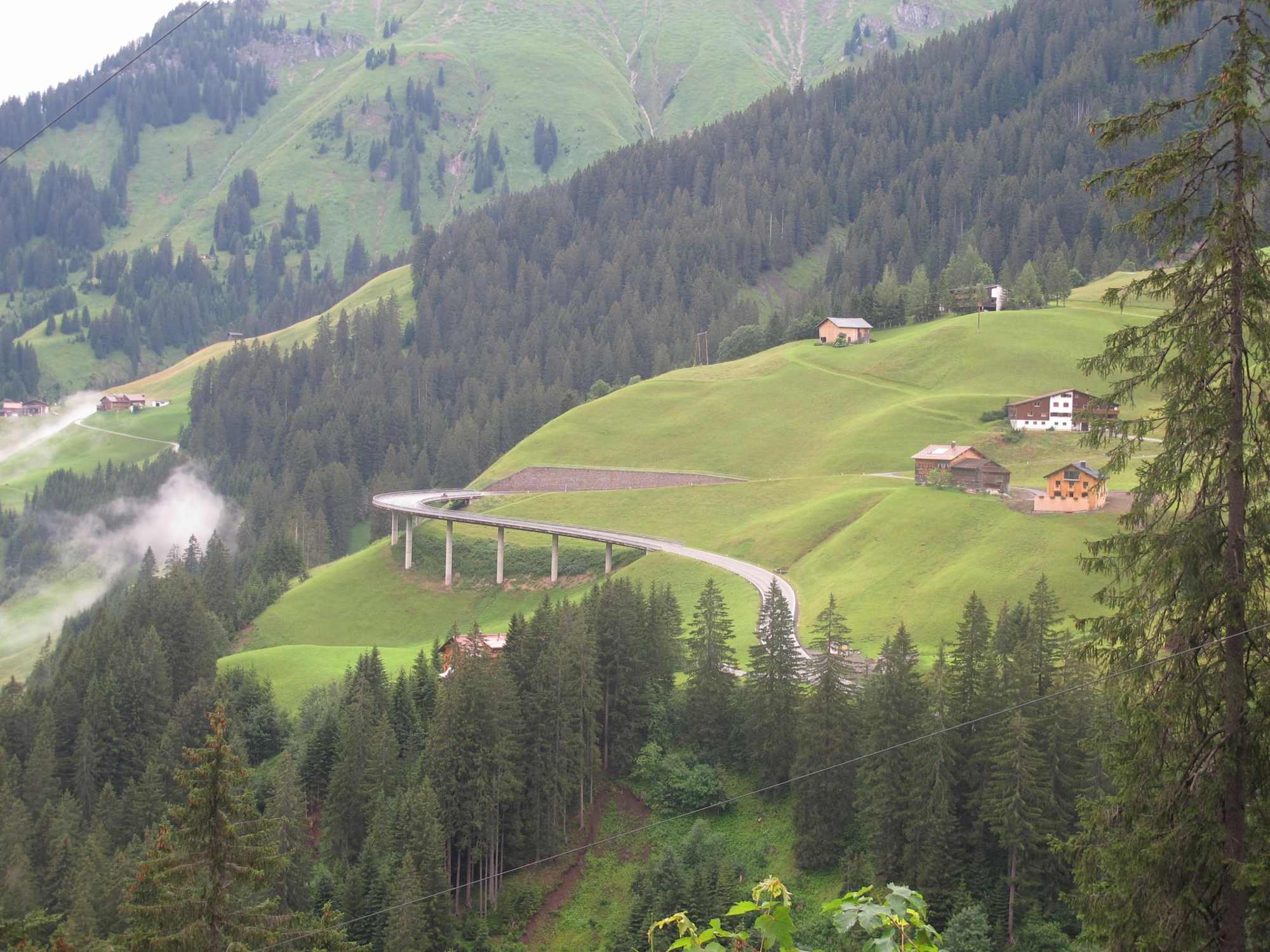 Kehre der Hochtannbergstraße
