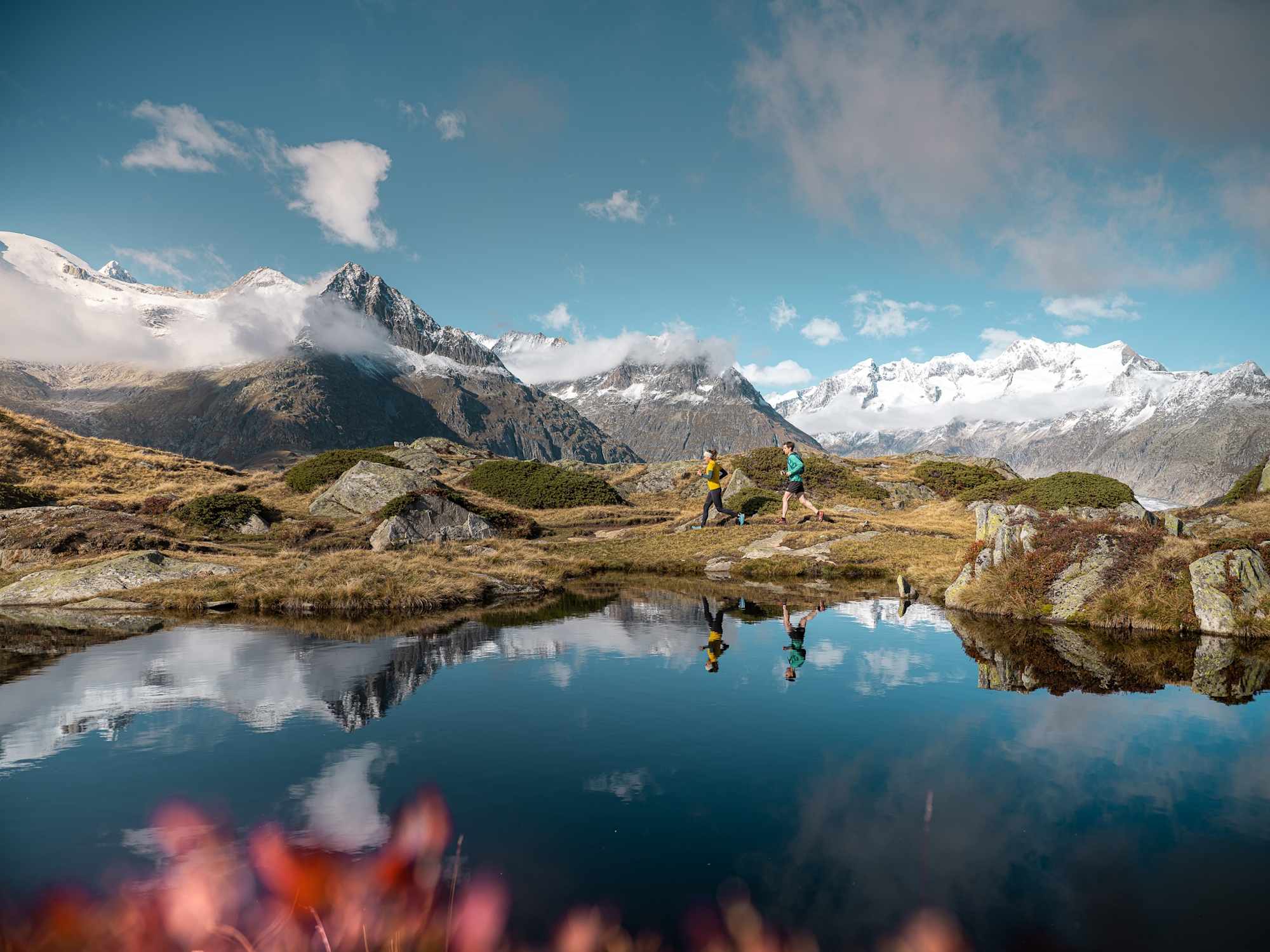 Weite Ausblicke auf dem Stoneman Glaciara Hike