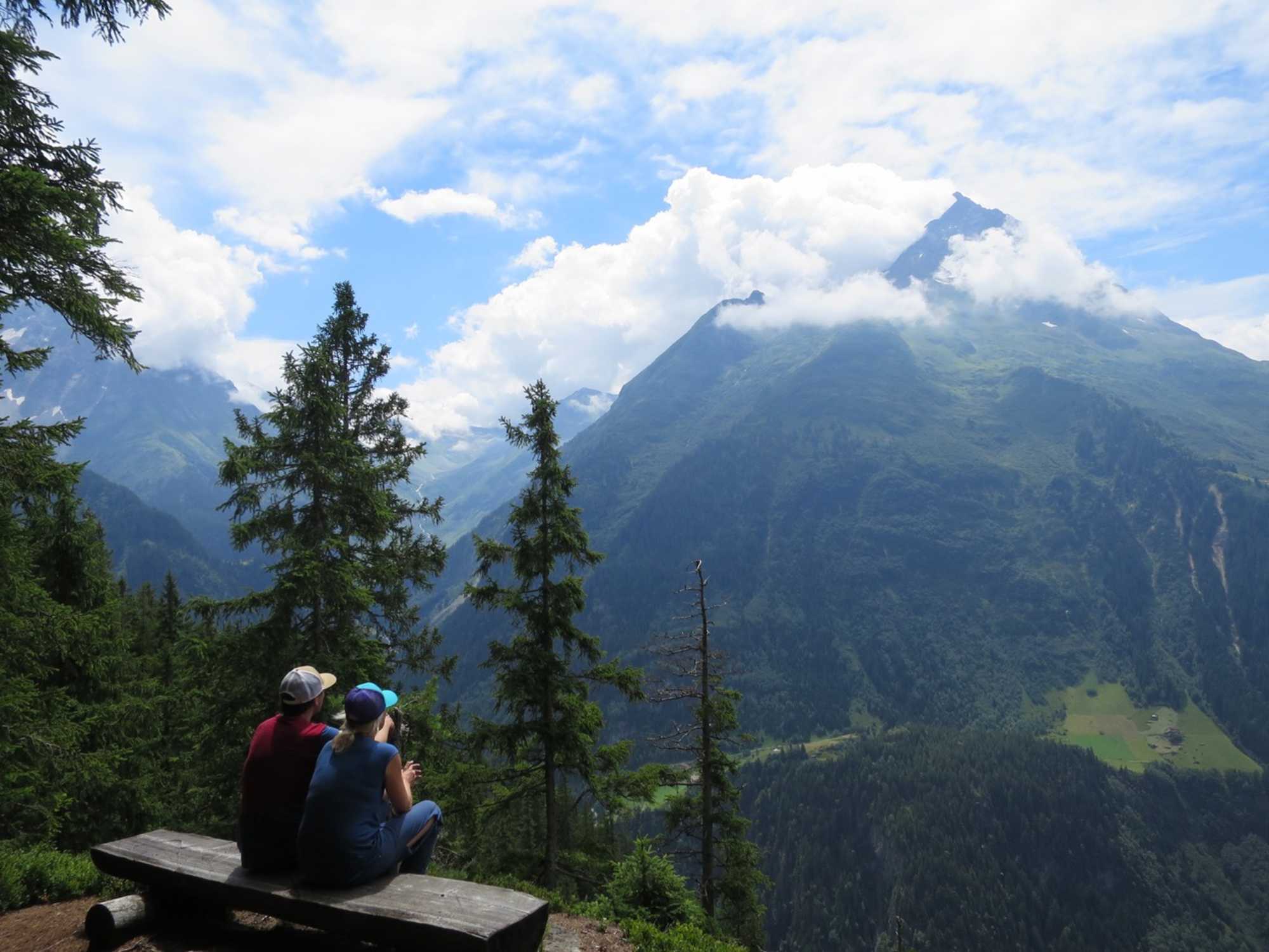 Blick auf den Bristen und das Reusstal
