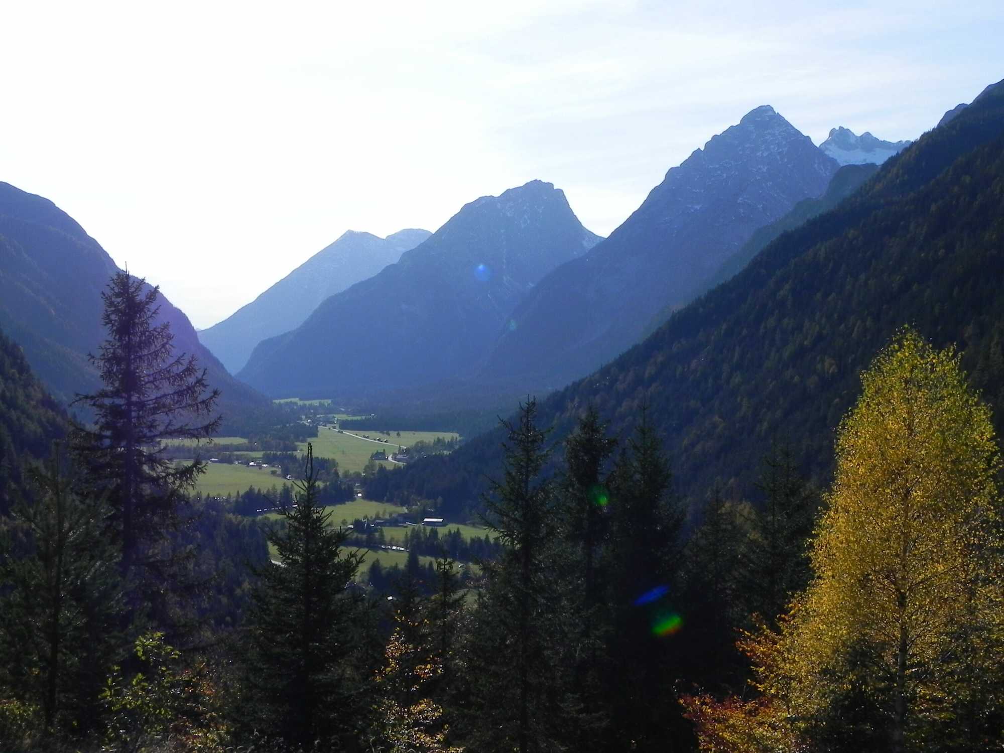 Blick in die Leutasch