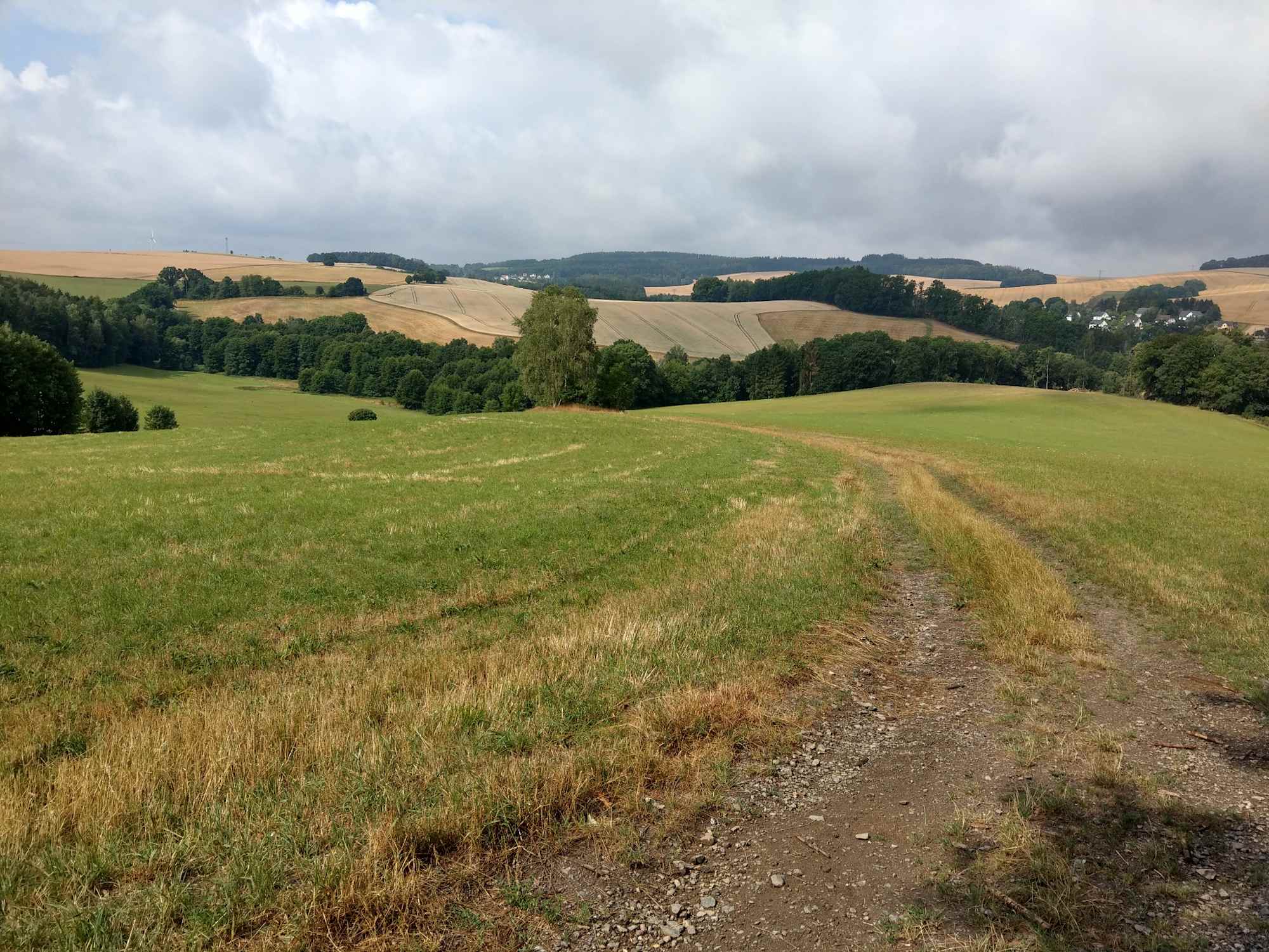 Auf dem Wanderweg