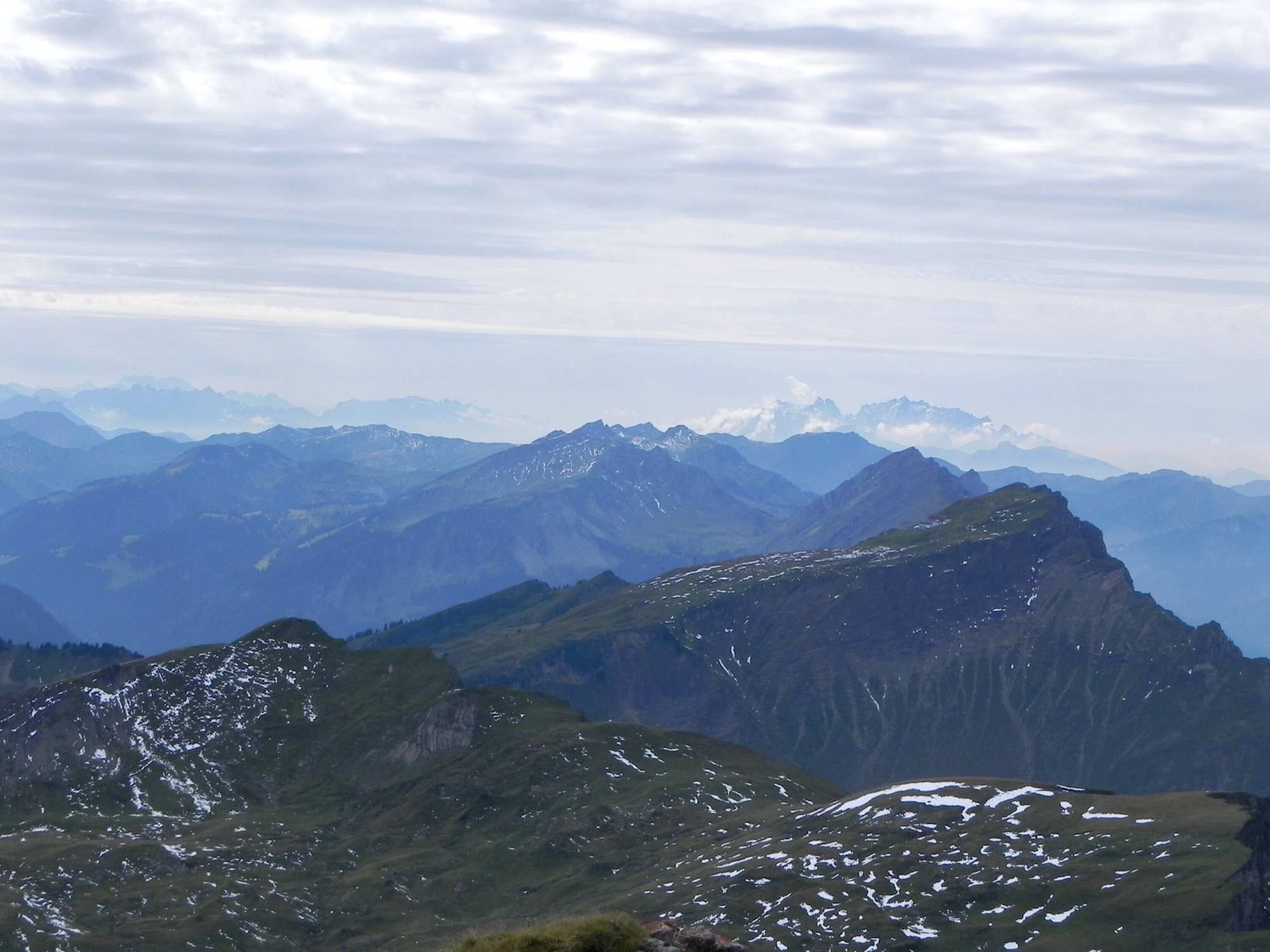 Ausblick bis zu den Schweizer Alpen