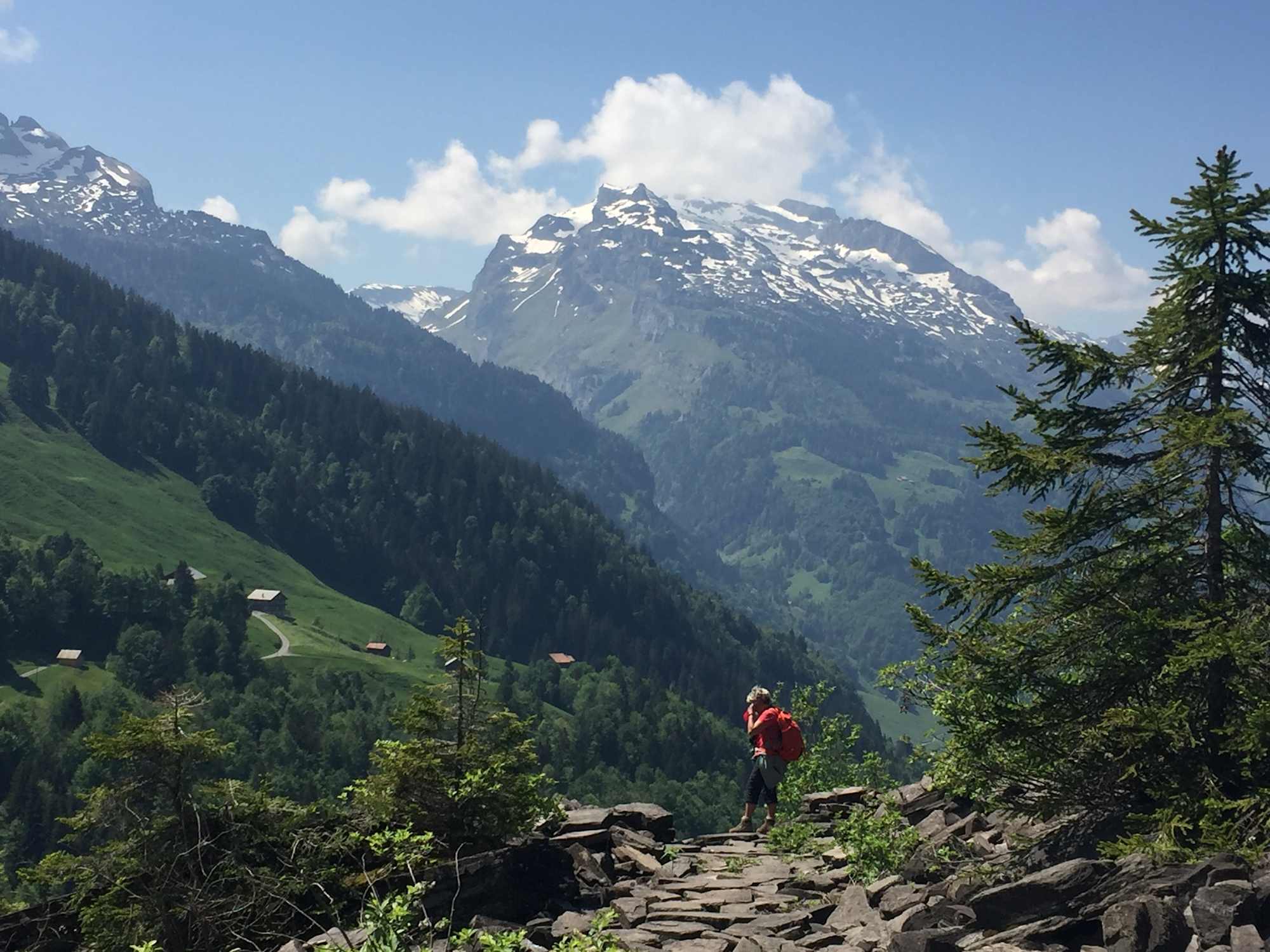 Auf der Wanderung