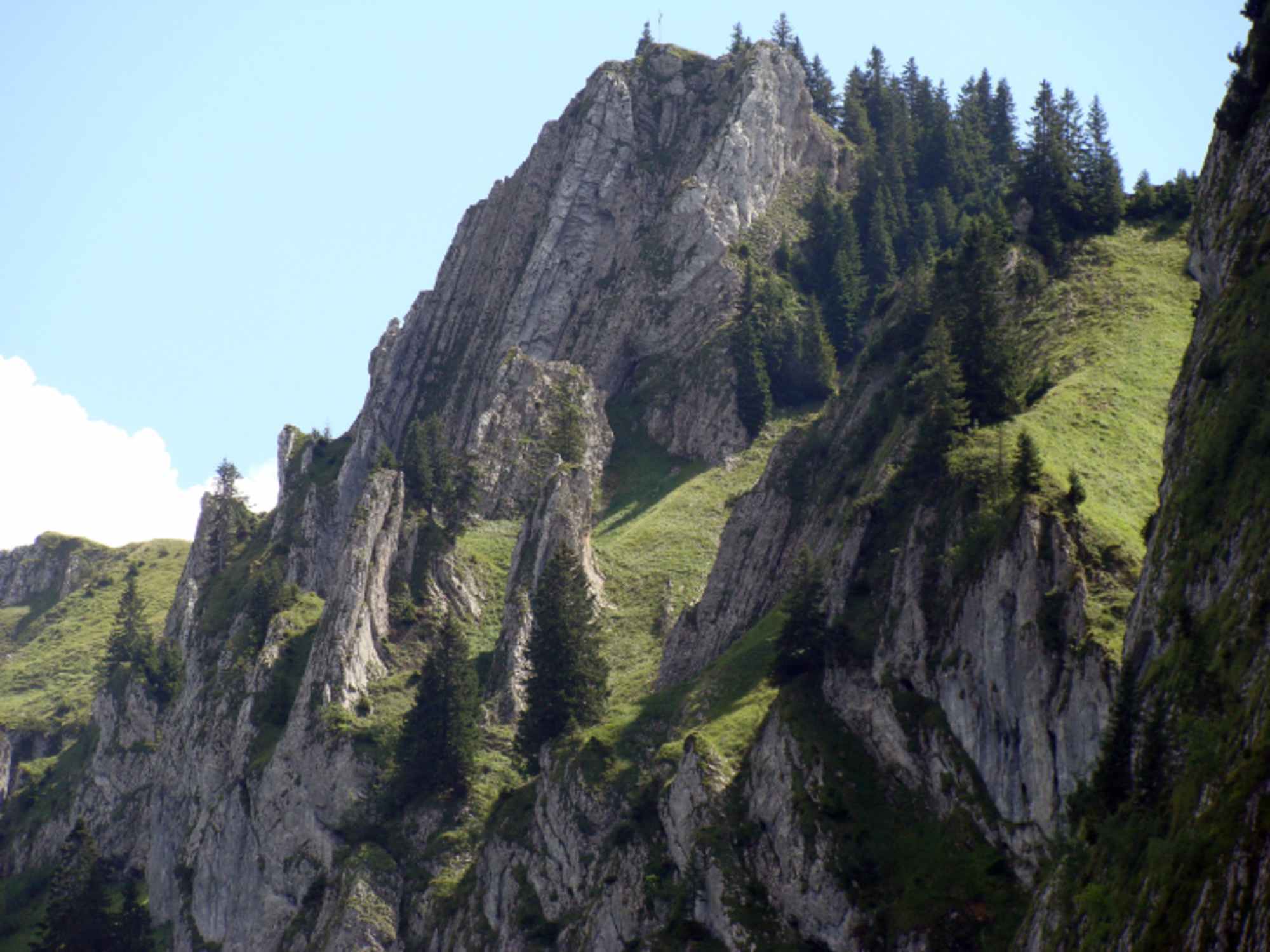 Die Felszacken am Besler