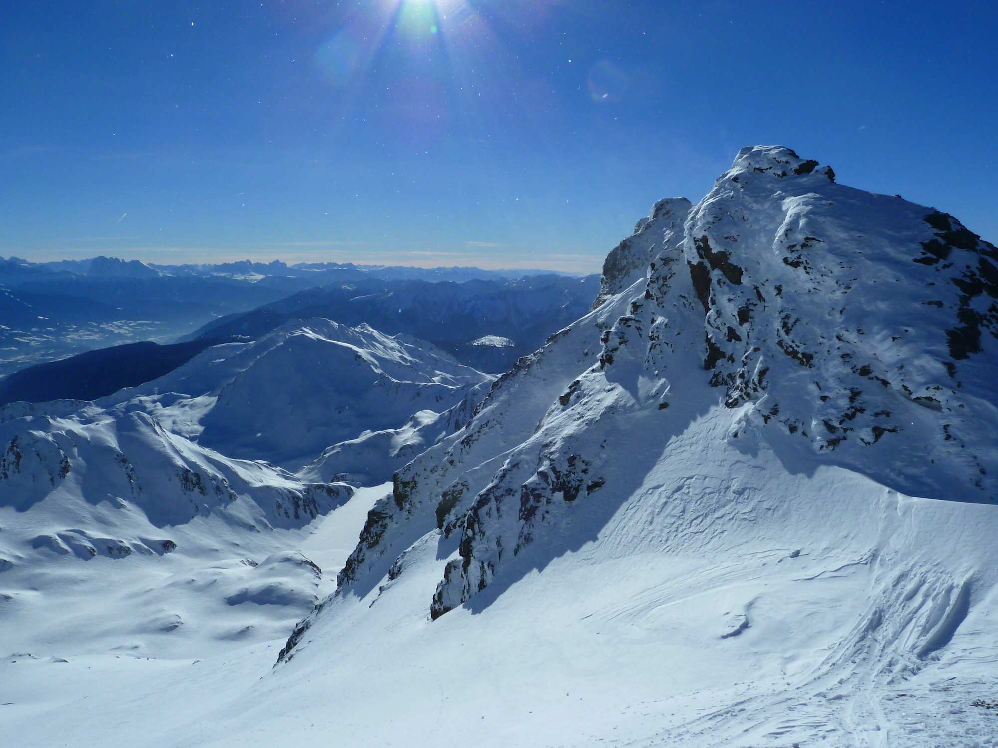 Wilde Kreuzspitze - Aussicht