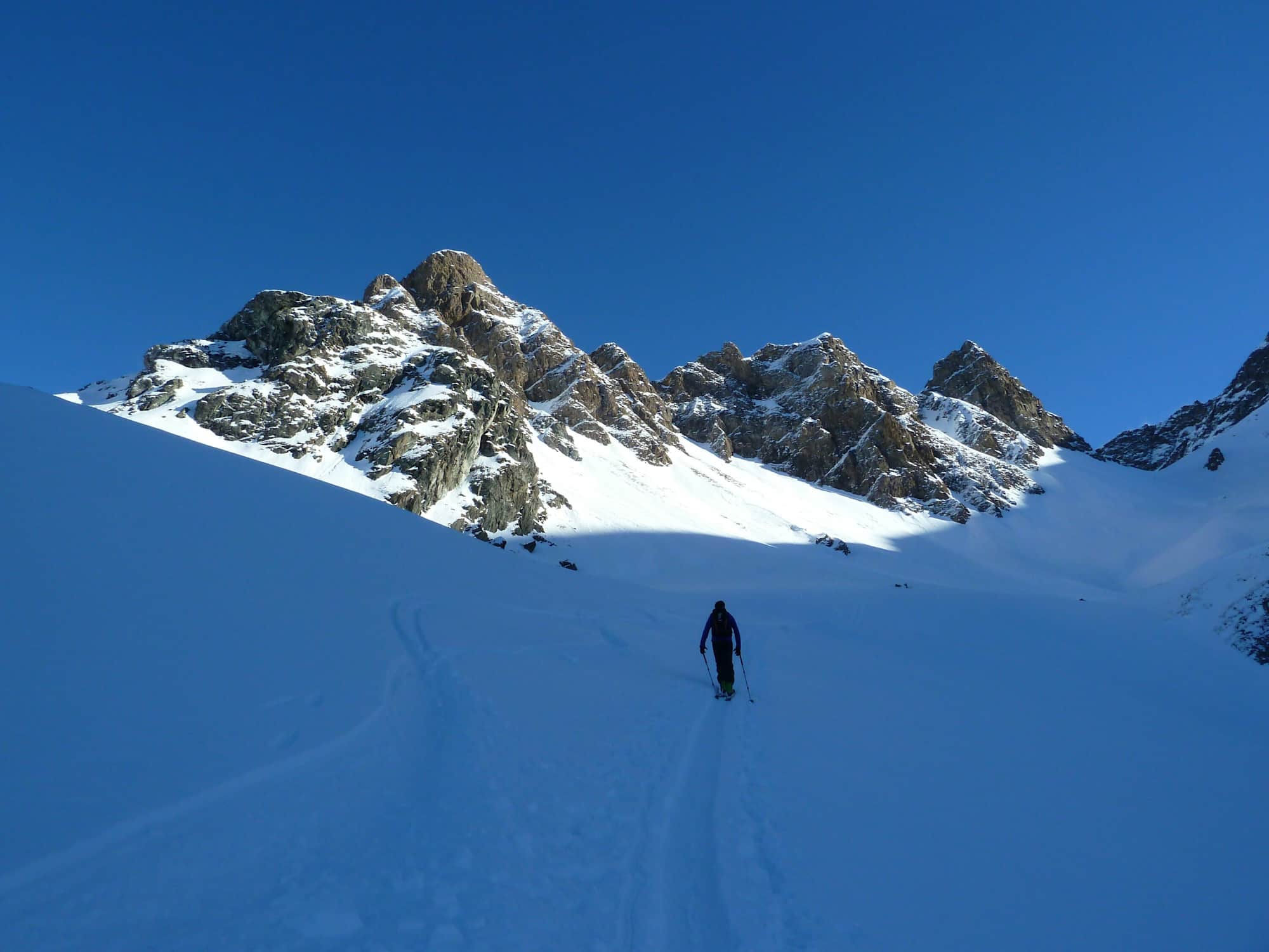 Anstieg Wilde Kreuzspitze