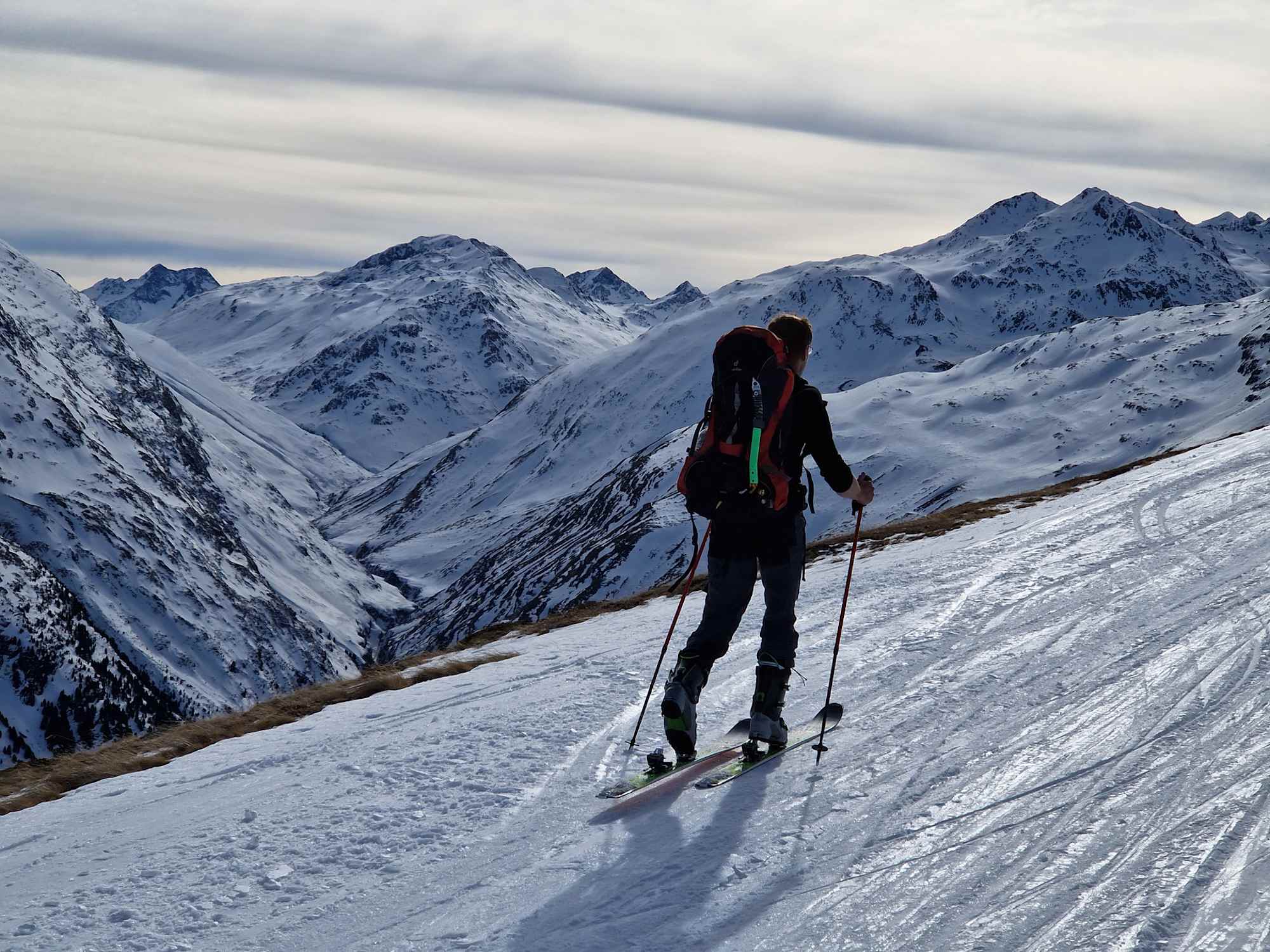 Anstieg zur Wildspitze von Vent