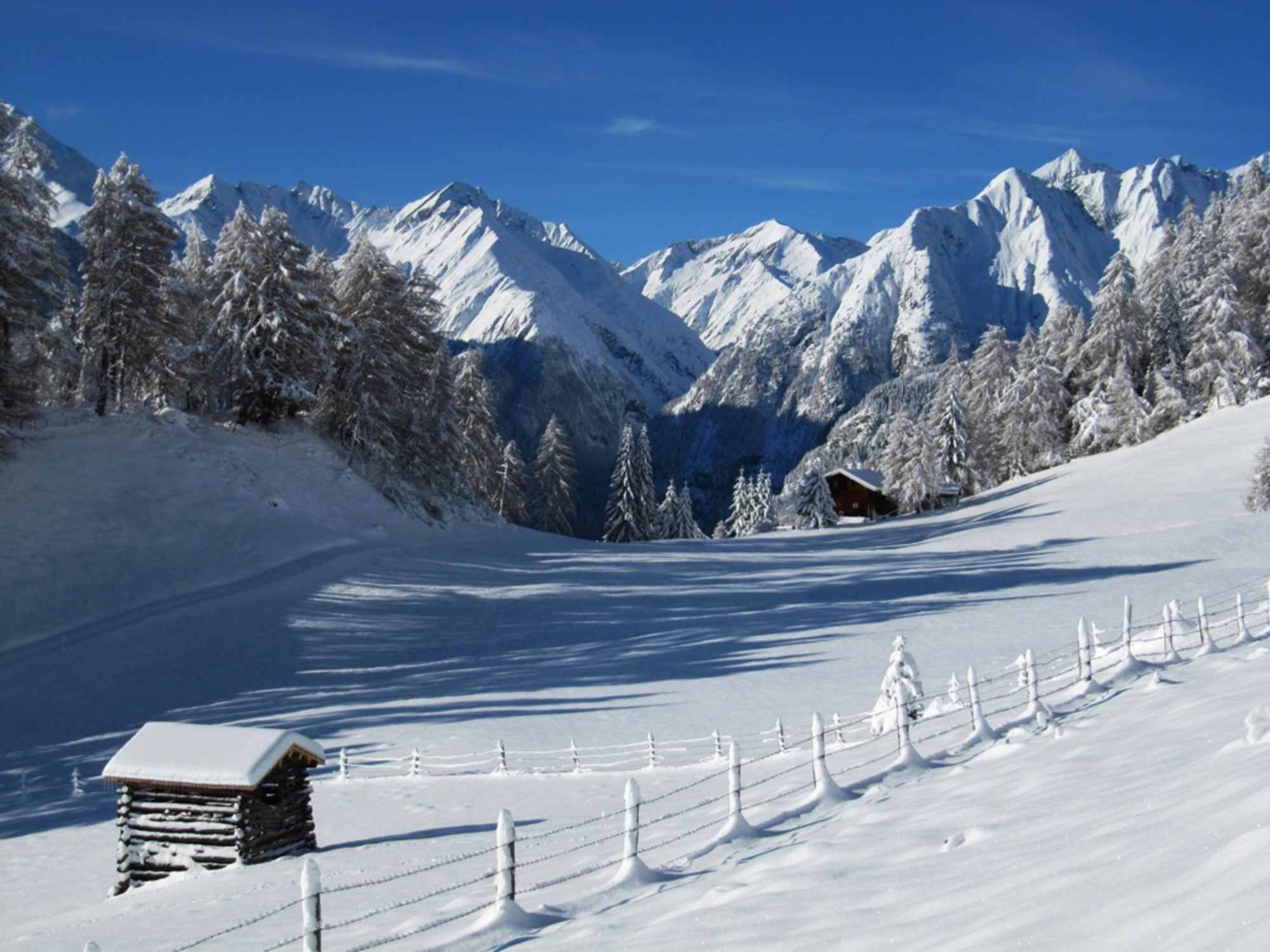 Die Grießeralm am Eingang ins Timmeltal 