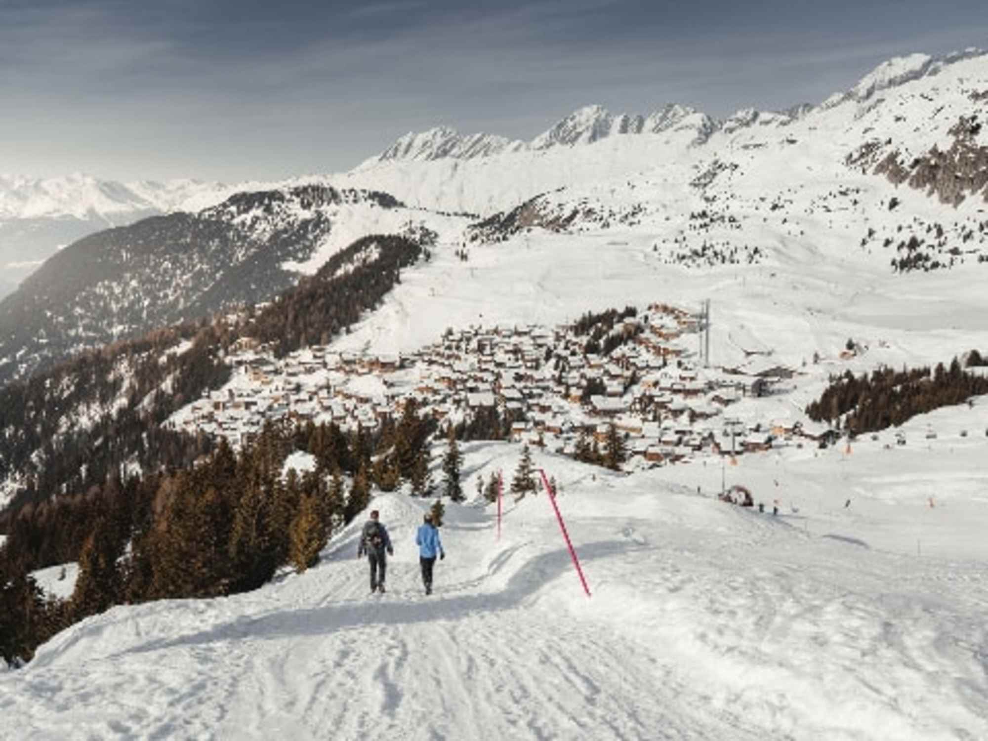 Winterwanderung (Herrenweg) Fiescheralp zur Riederalp