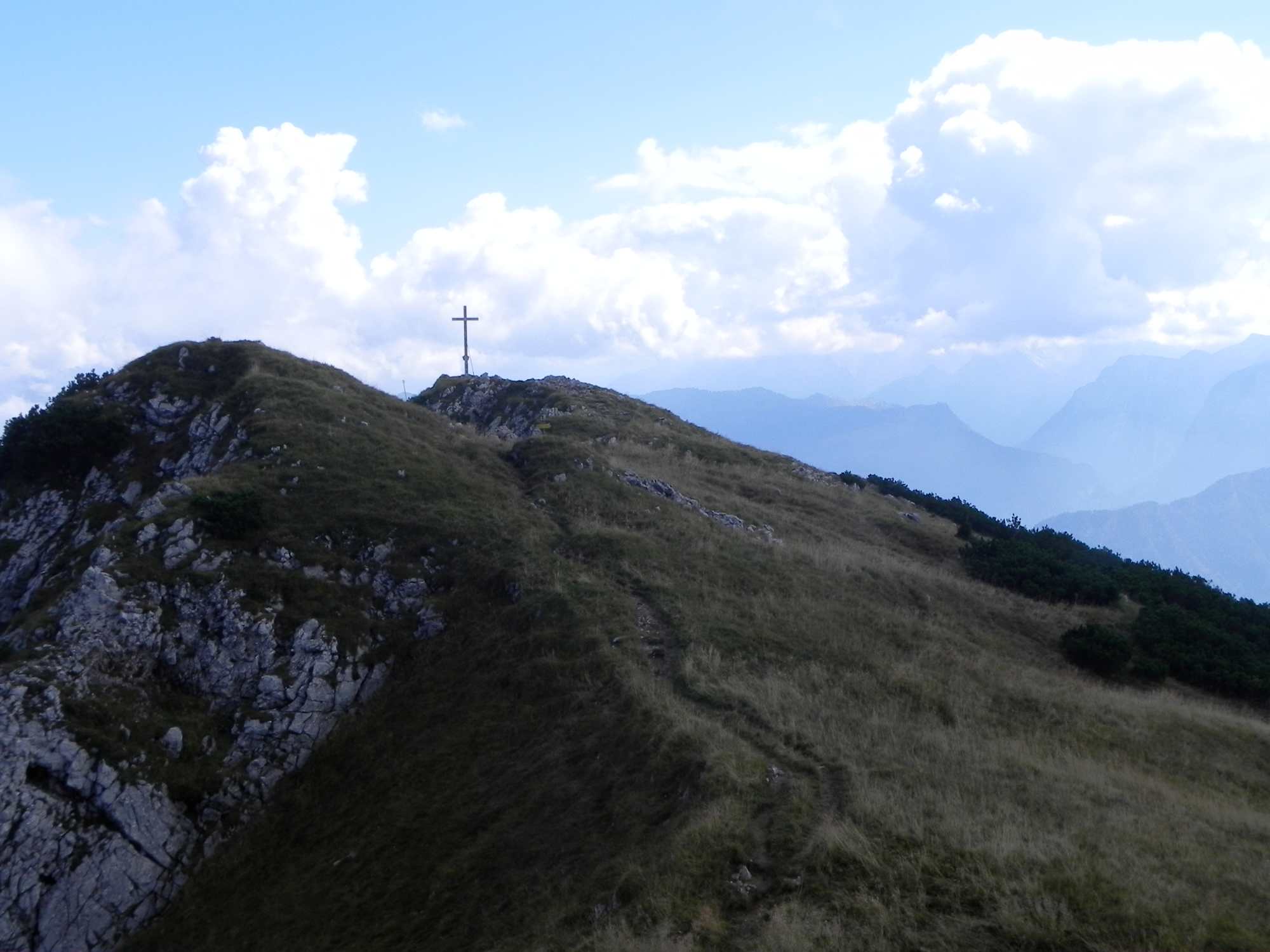 Im Gipfelbereich