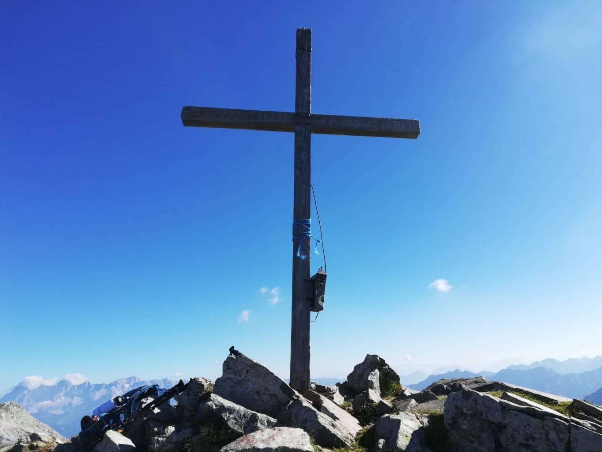 Gipfelkreuz auf der Lungauer Kalkspitze