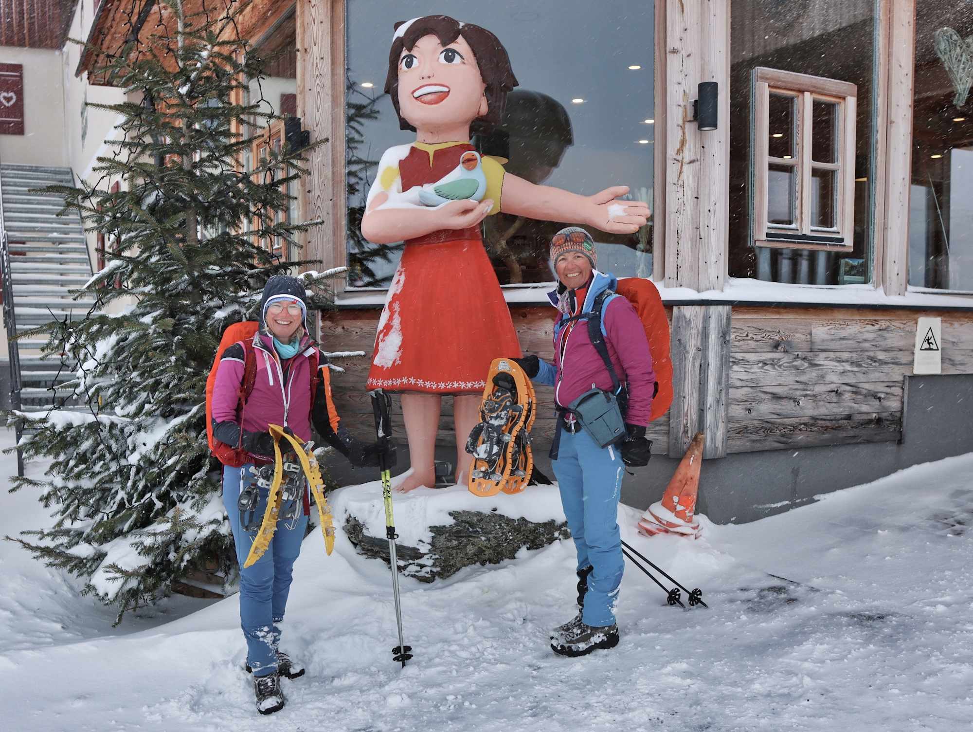 Am Ziel - dem Heidi Hotel am Falkart