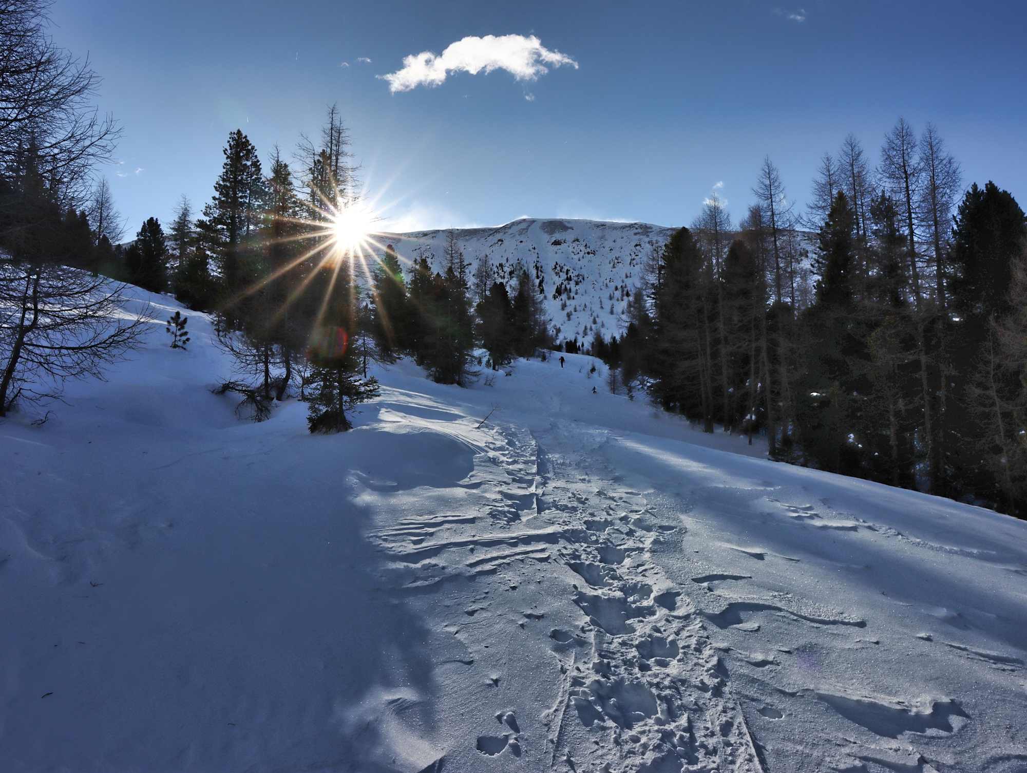 Sonnenaufgang auf der Saureggalm