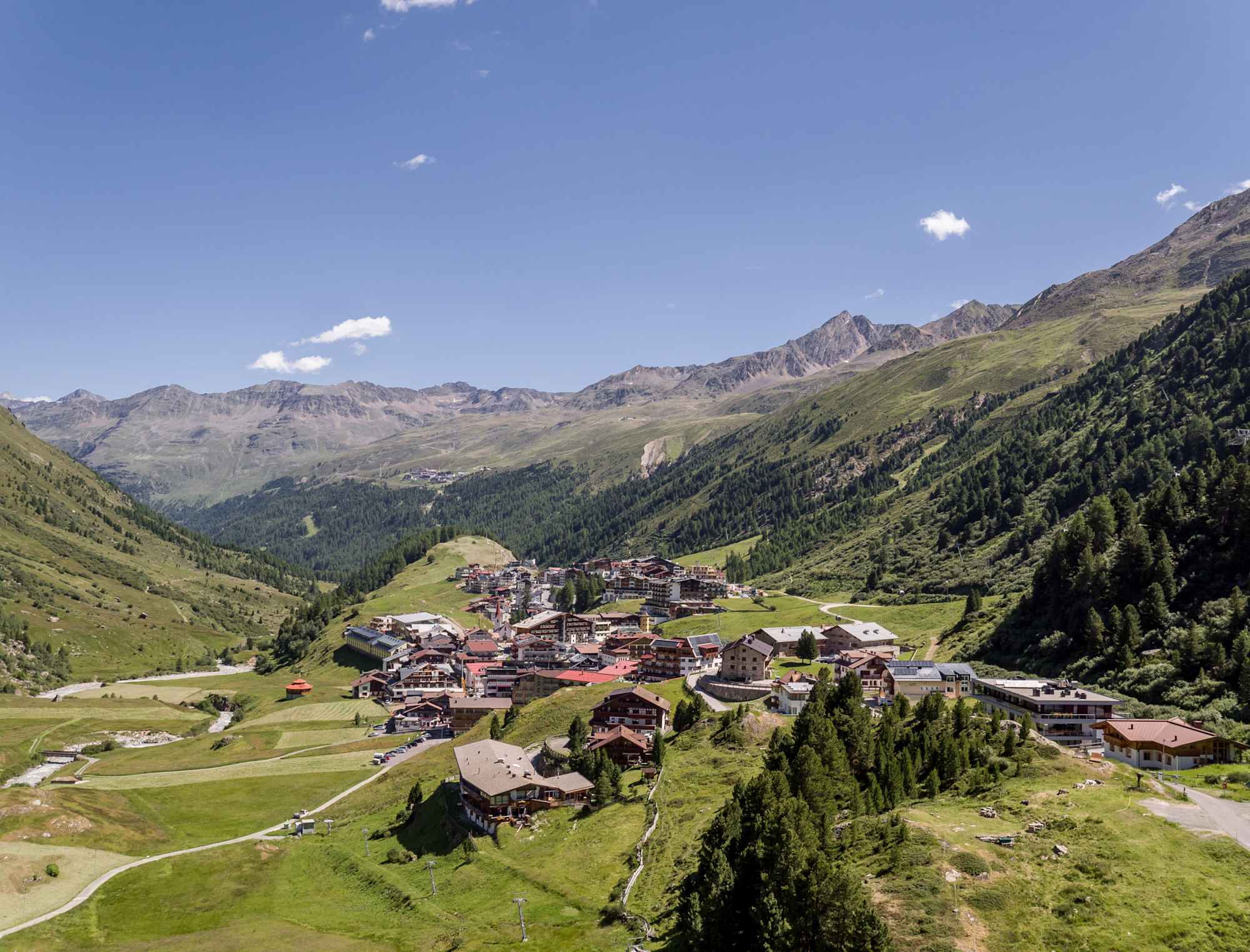 Gurgl im Sommer