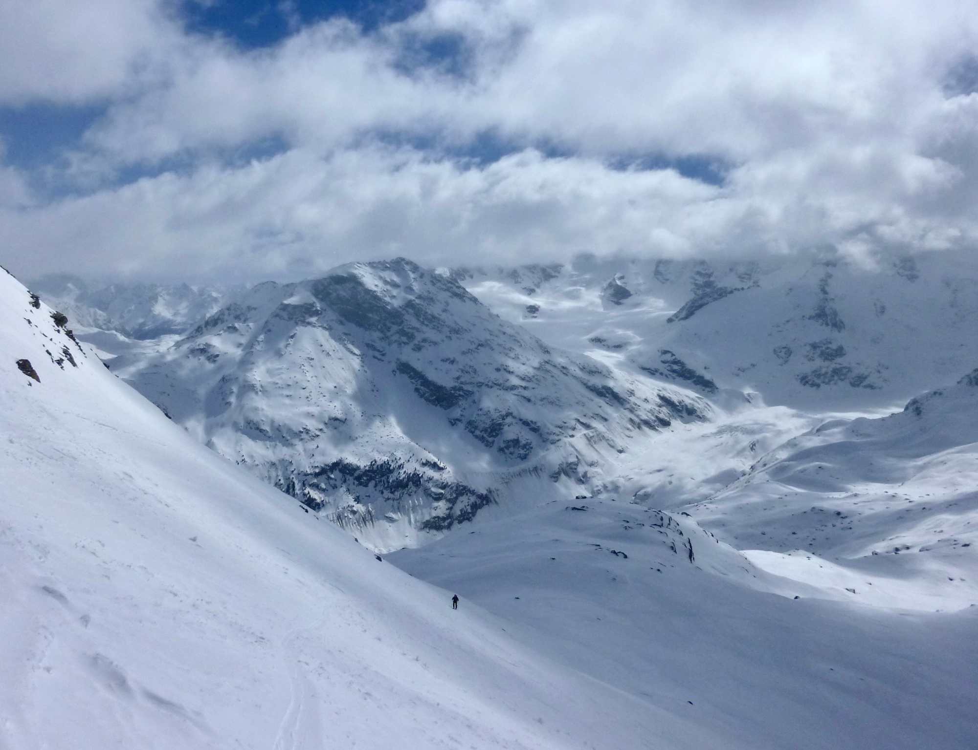 Piz Chalchagn - Im Schlusshang