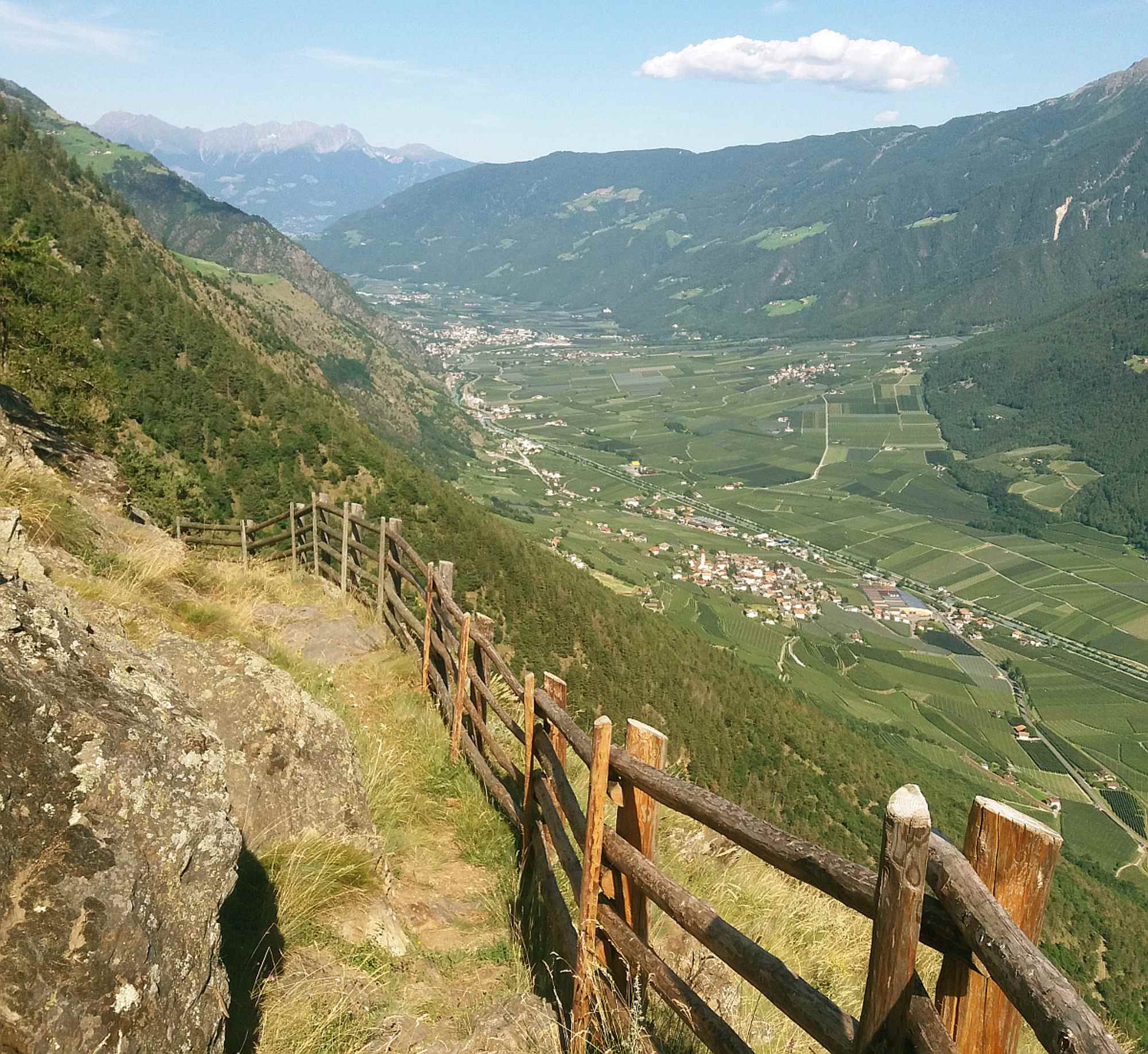 Blick auf Tschars