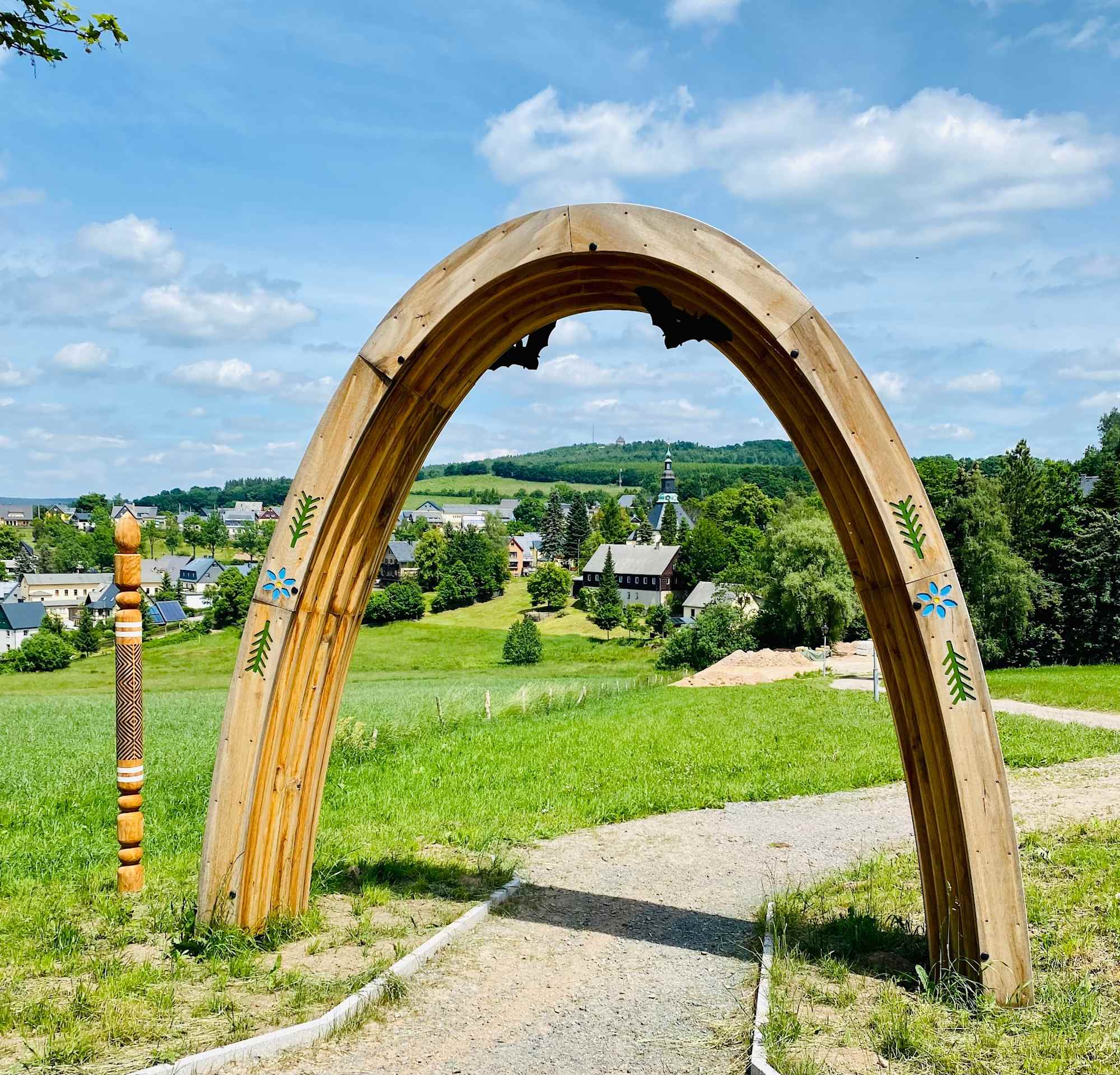 BLOCKLINE Portal "Fledermaus" in Seiffen