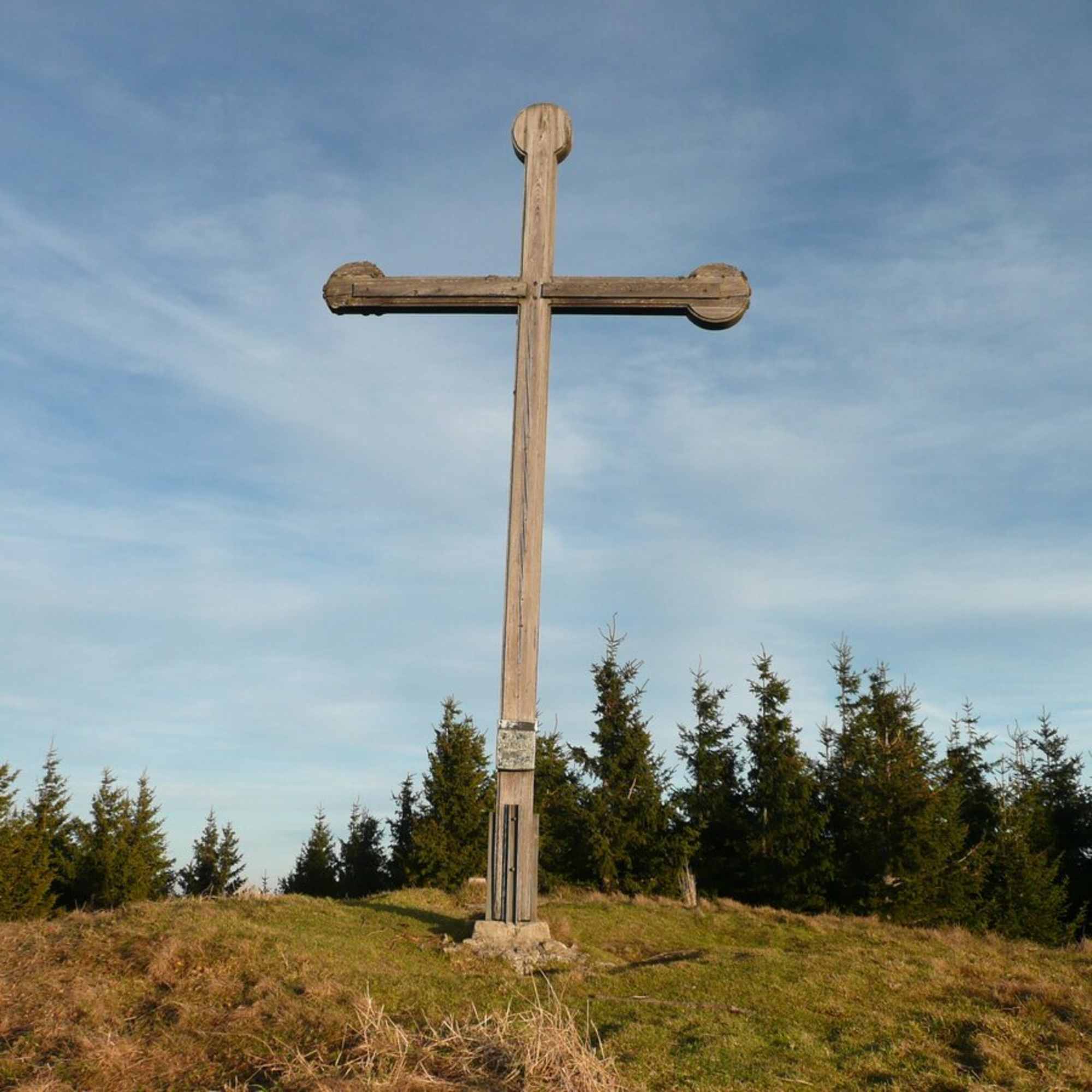 Gipfelkreuz am Osser