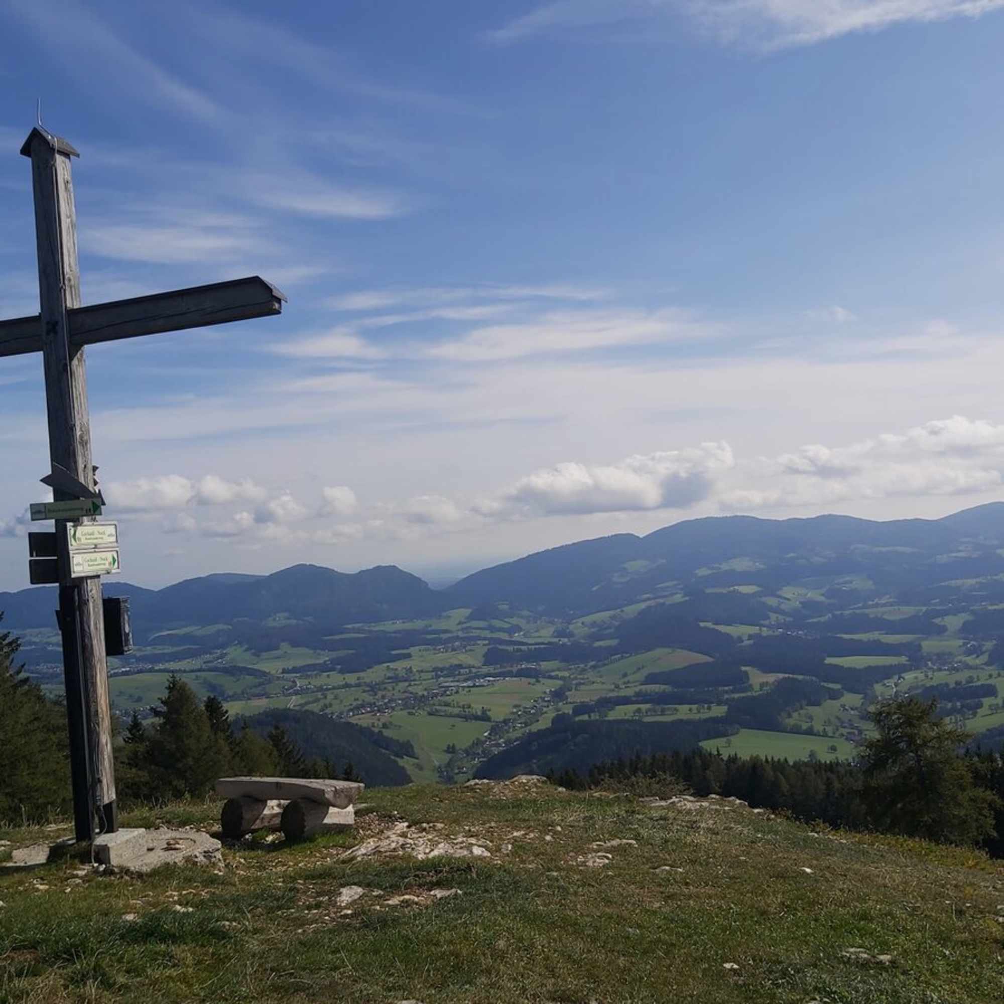 Gipfelkreuz am Gschaid-Nock