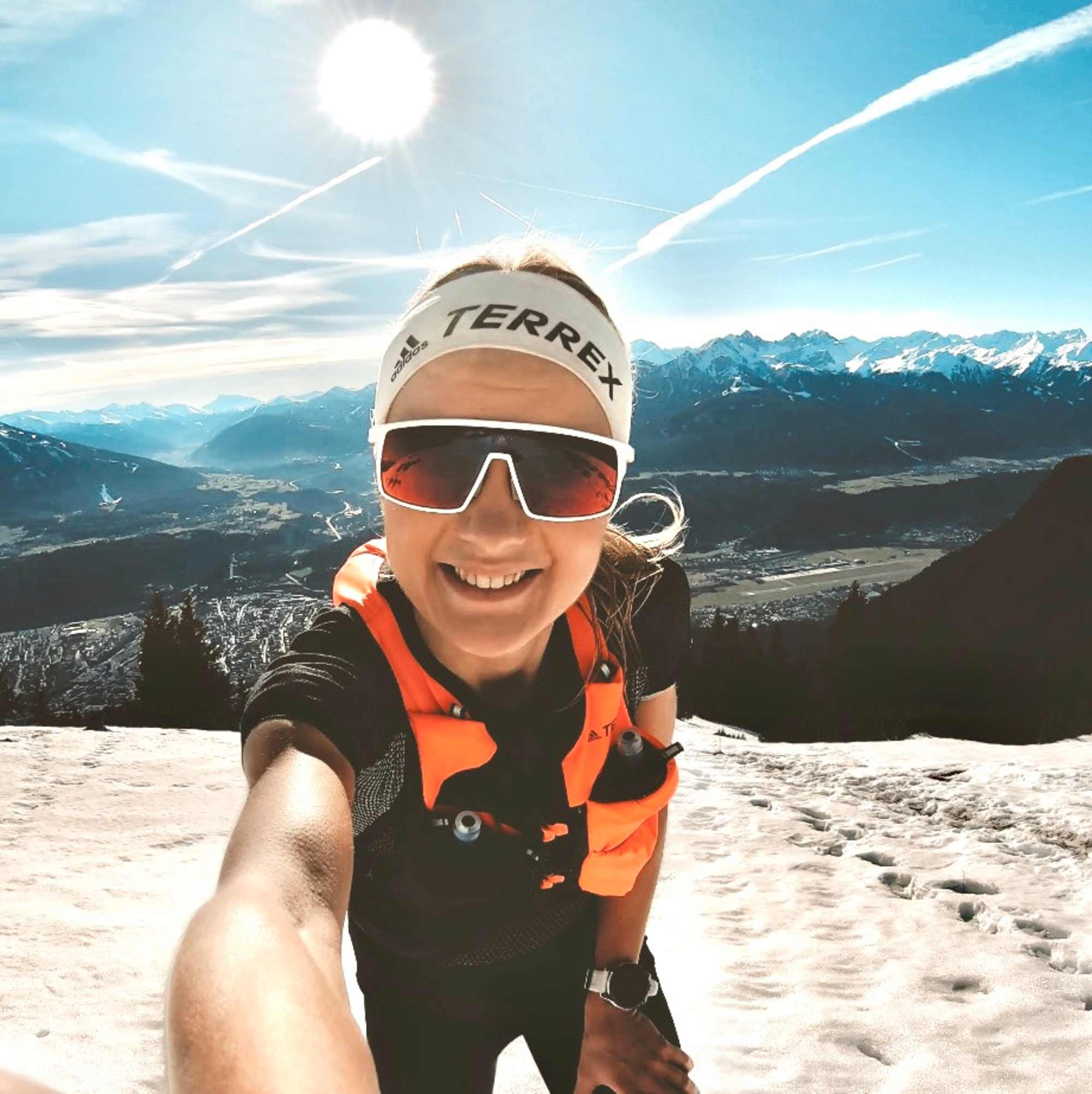 Trailrunning Nordkette -auch bei Schneelage durchaus möglich. 