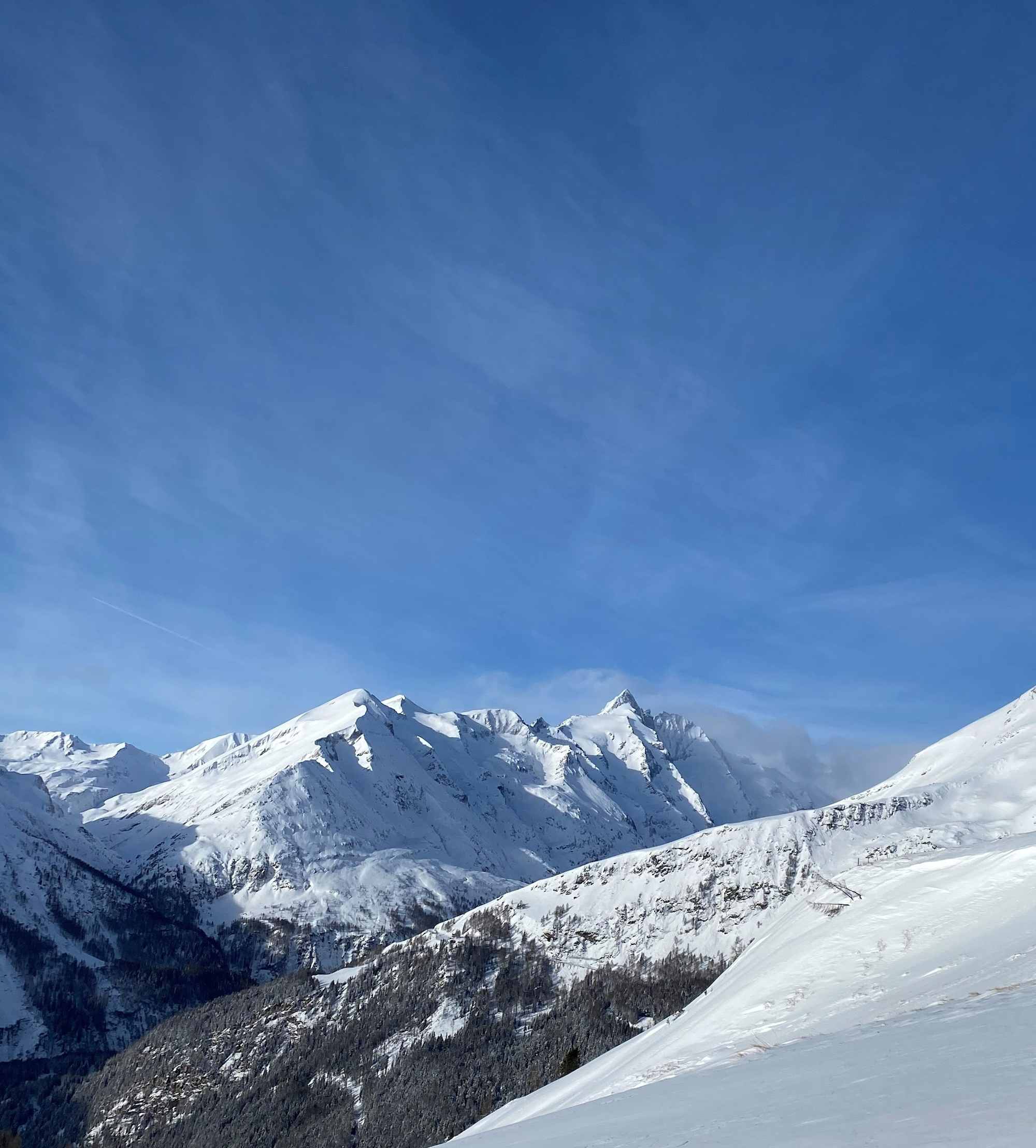 Blick zum Großglockner