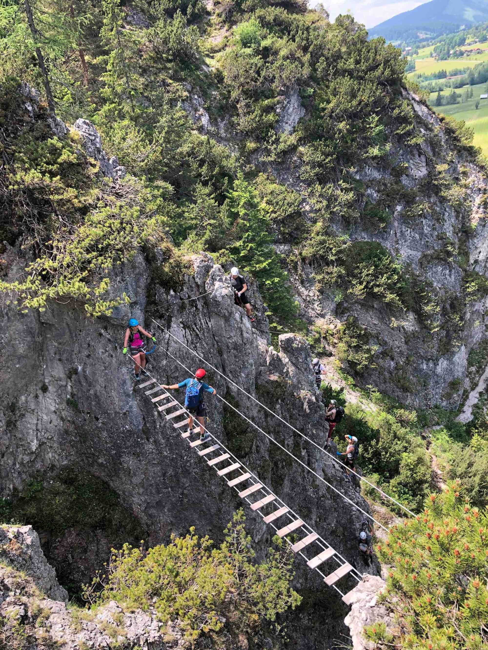 Klettern am Sattleberg