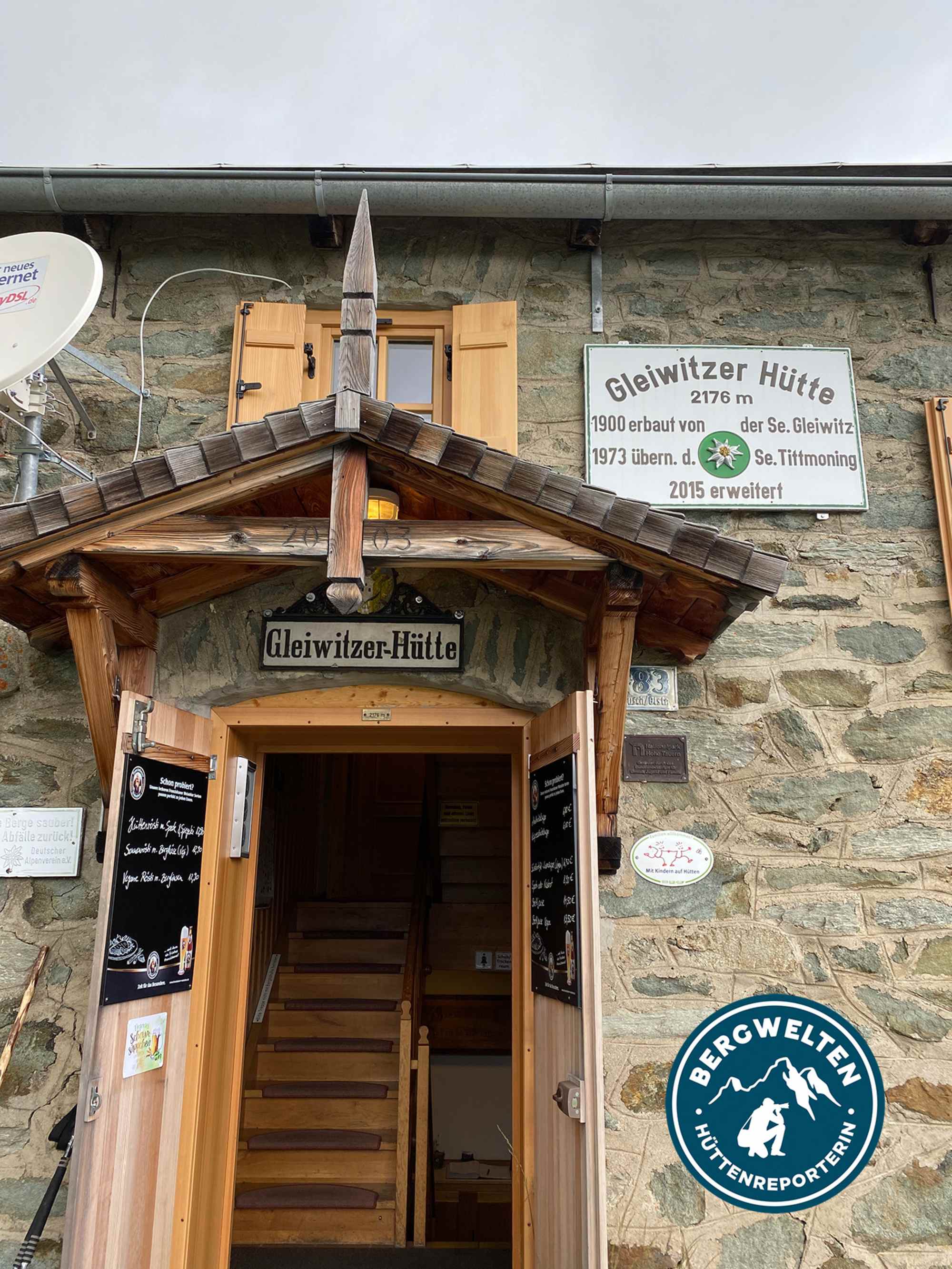 Die 2015 modernisierte Gleiwitzer Hütte.