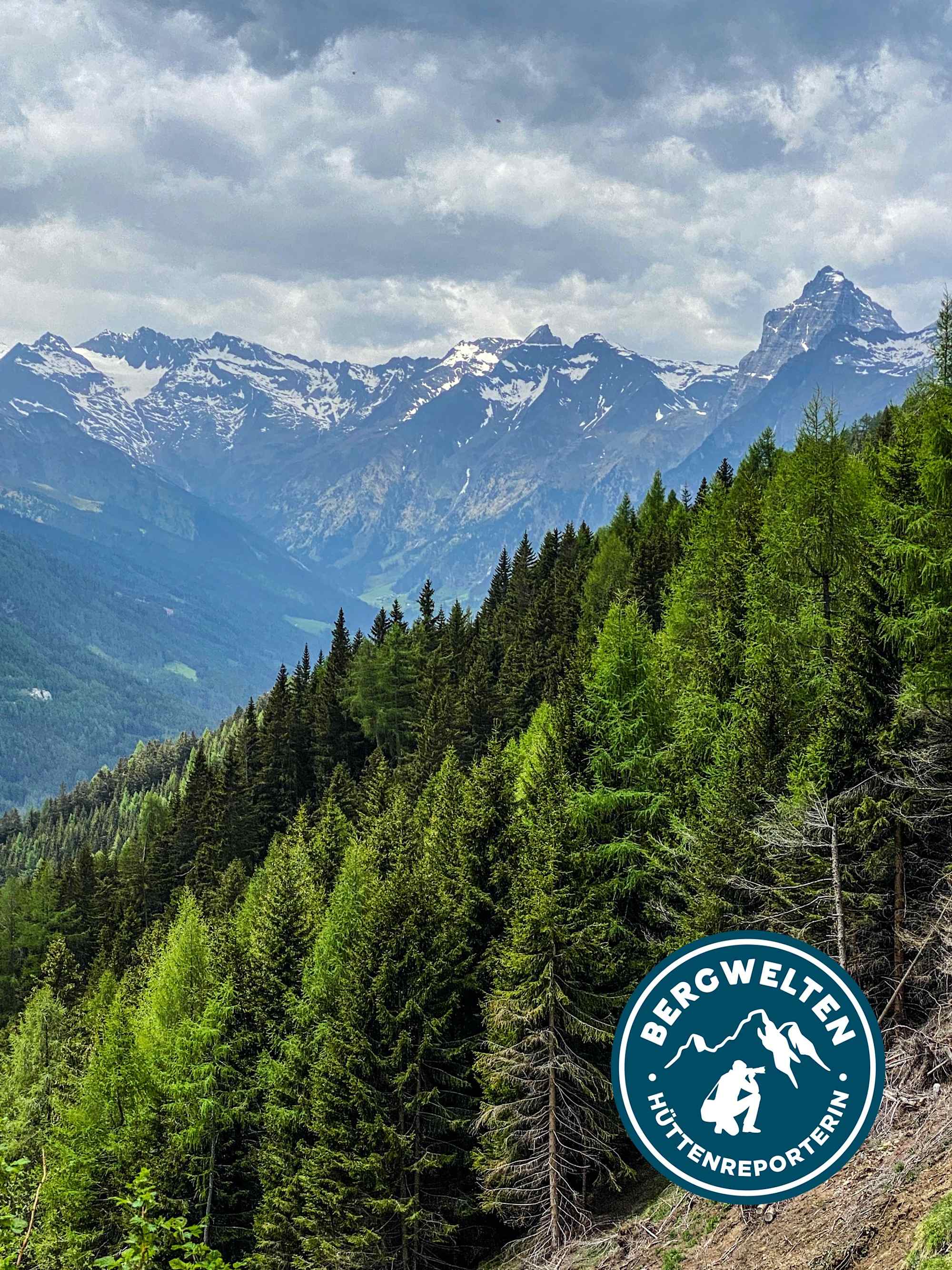 Wunderbare Aussicht auf den Pflerscher Tribulaun von der Prantneralm