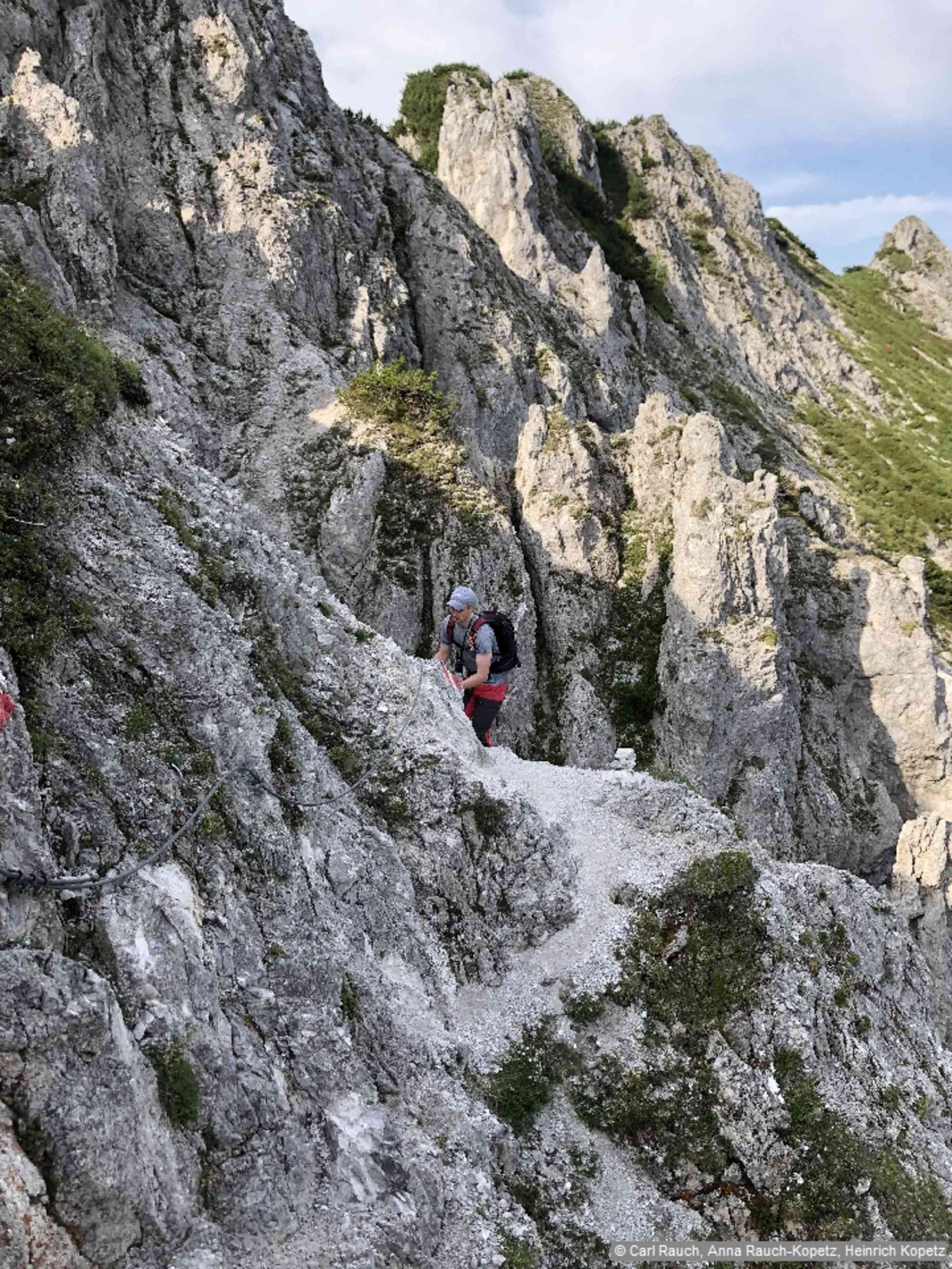 Der Jungfernsteig ist gut gesichert.