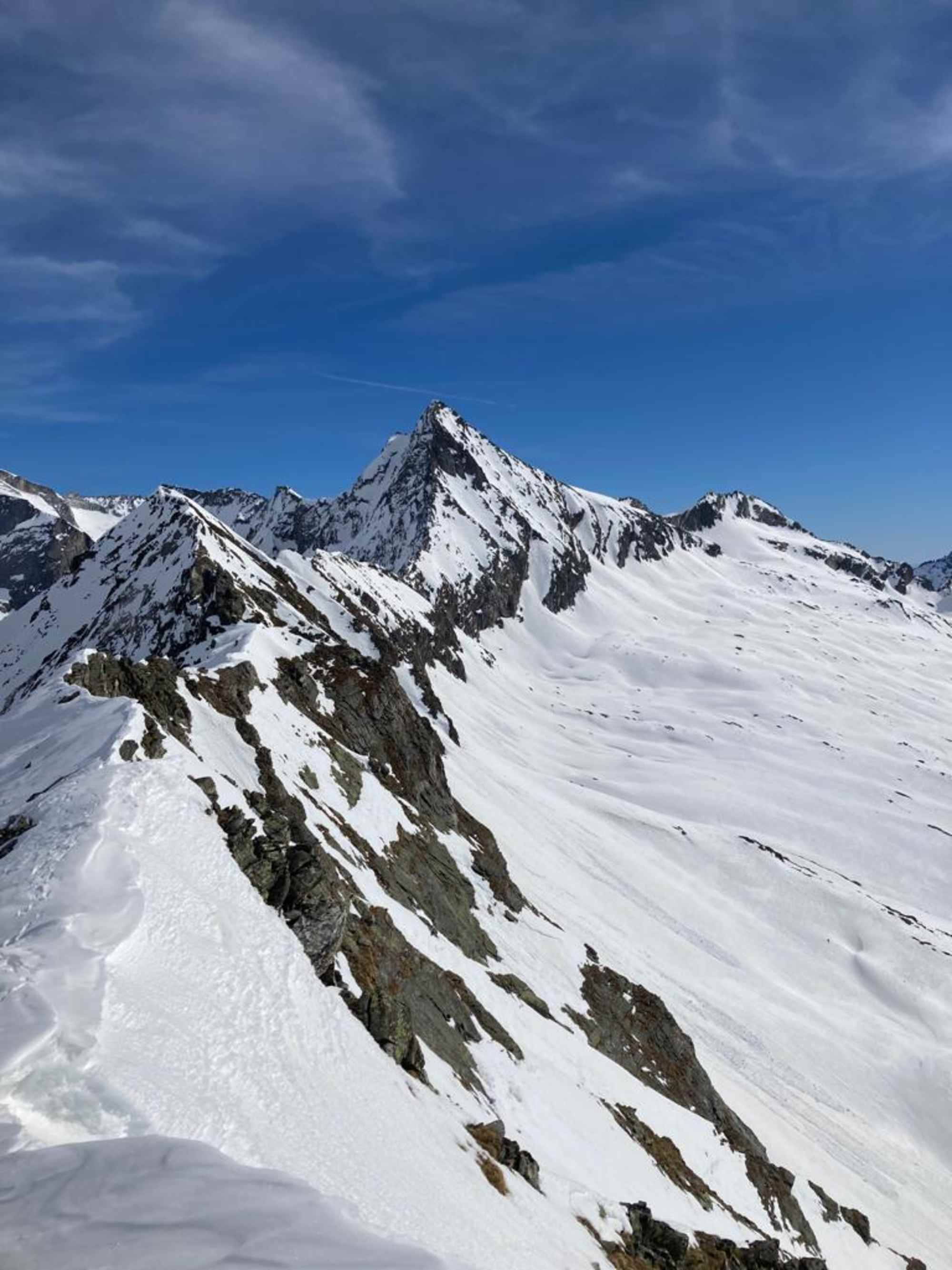 Blick vom Kleinfeldspitz Richtung Säuleck