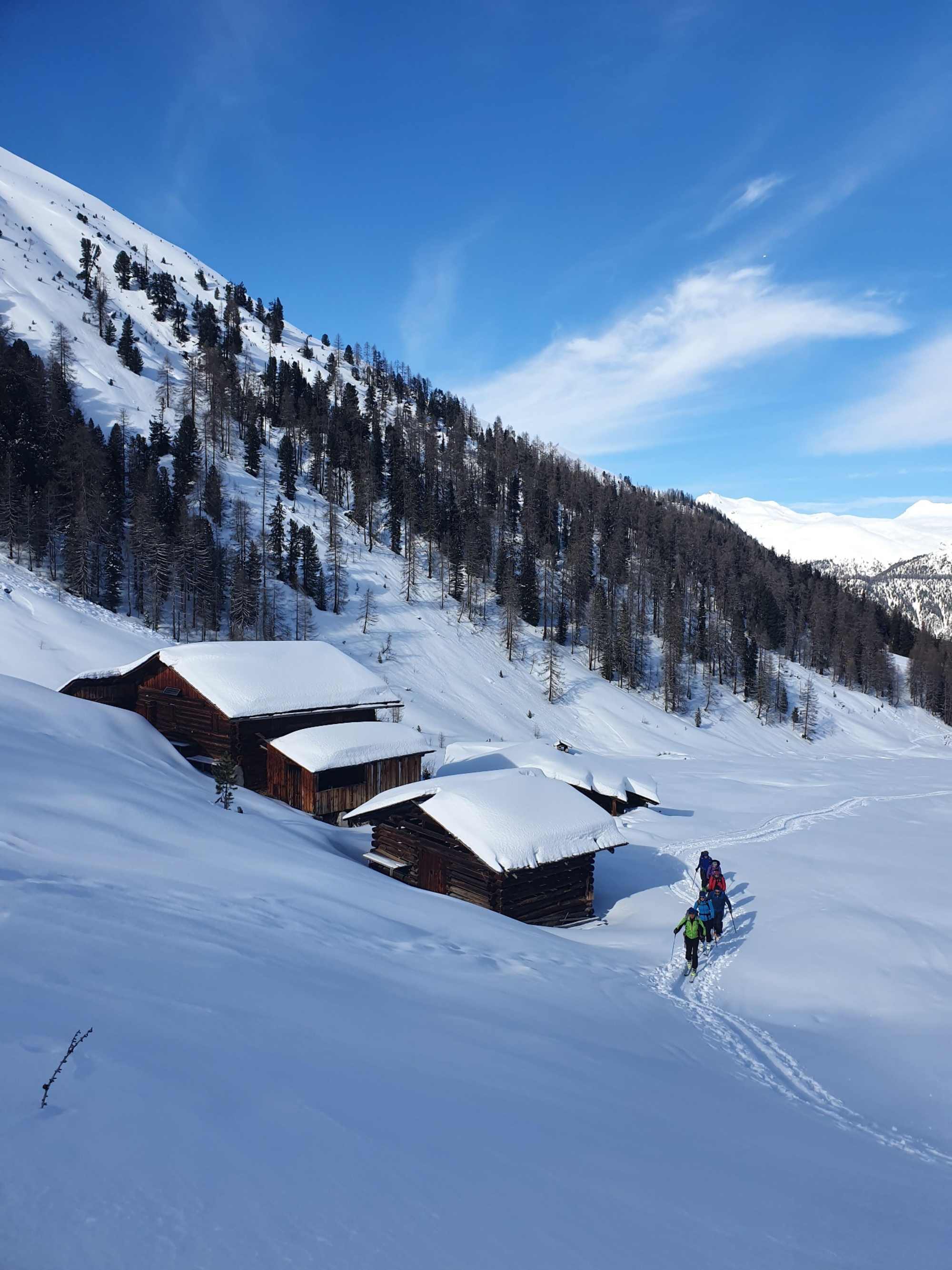 Anstieg auf das Bühelenhorn