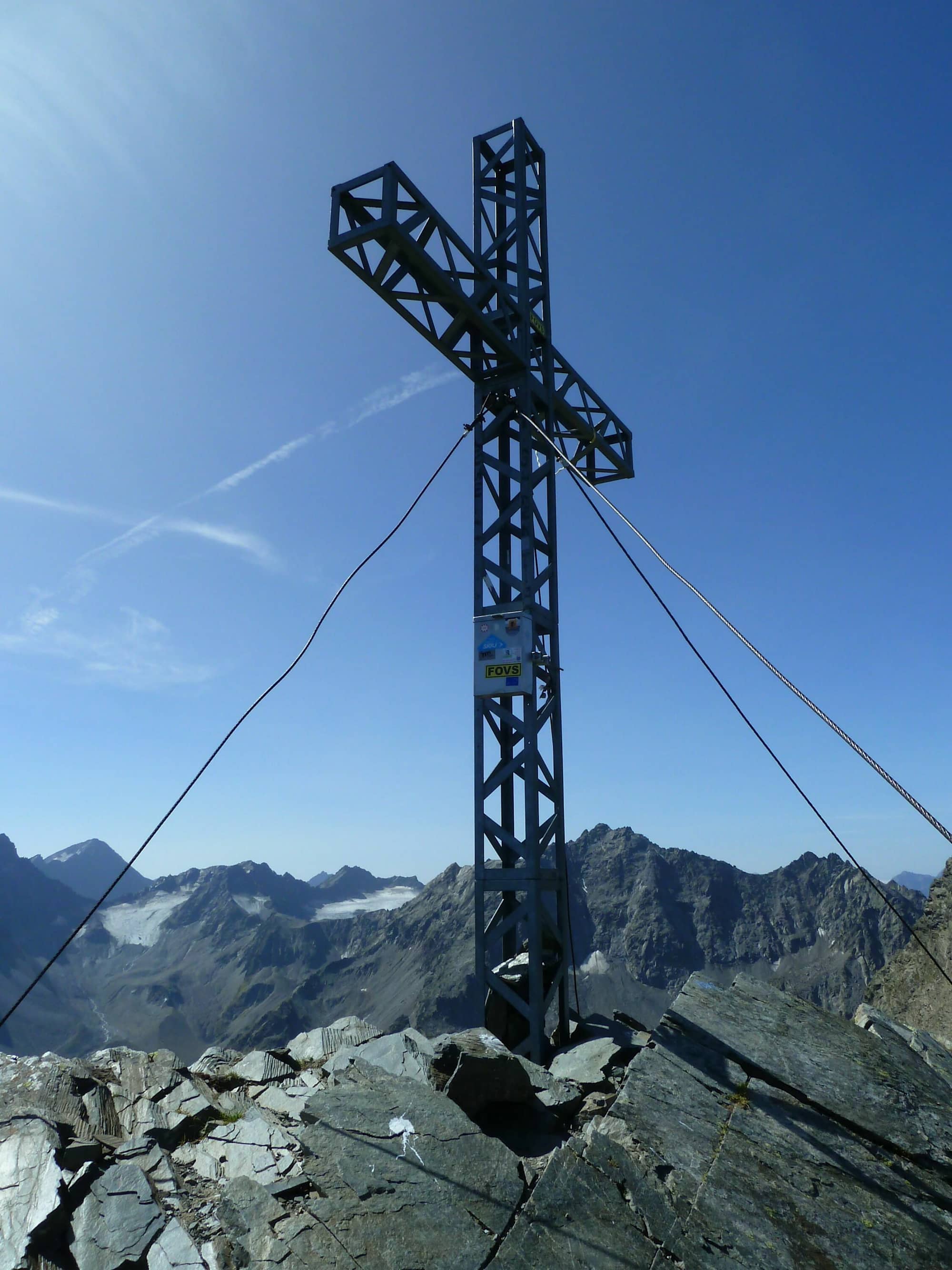 Gipfelkreuz Schöntalspitze