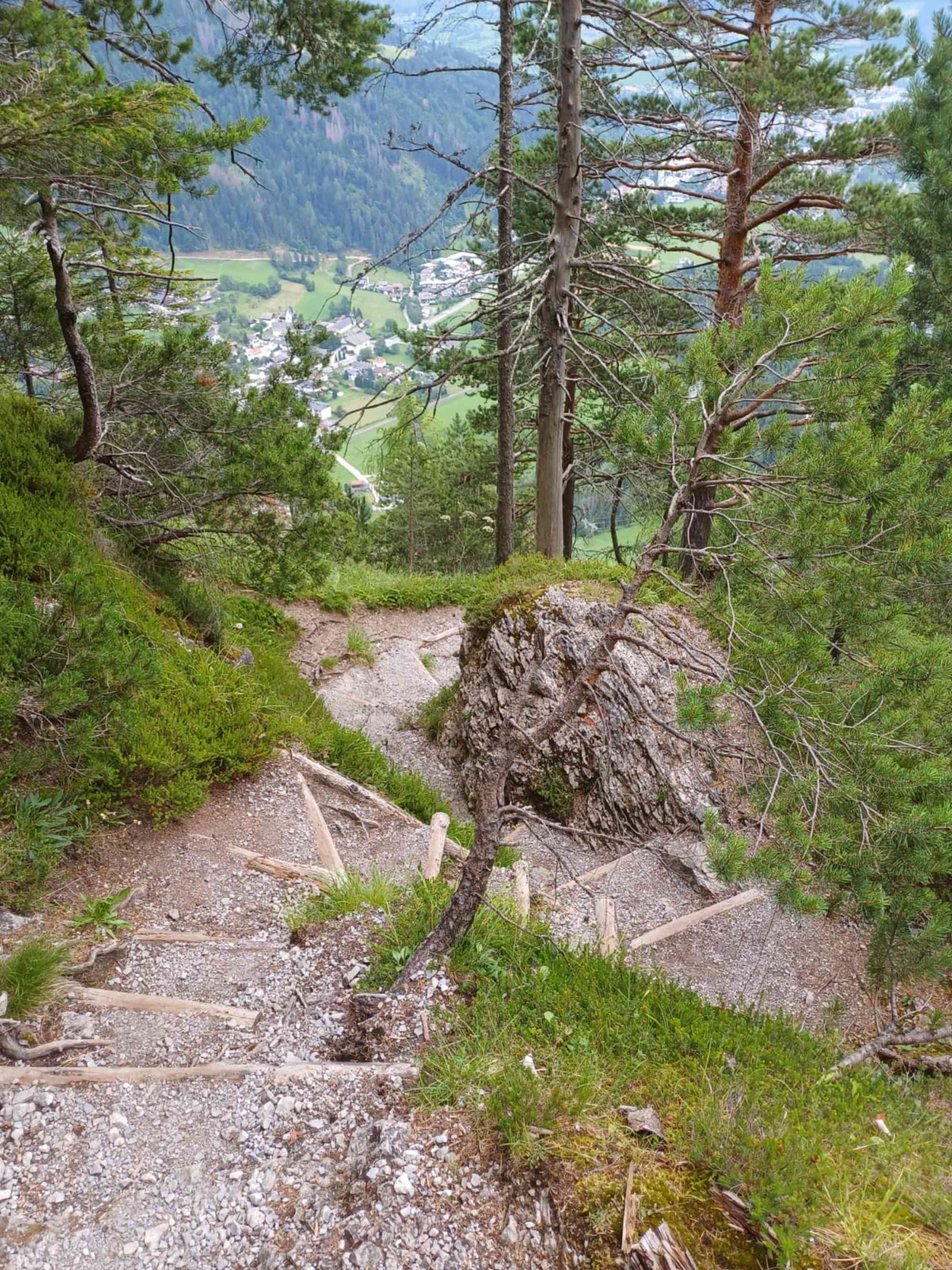Goggsteig oberhalb von Lienz