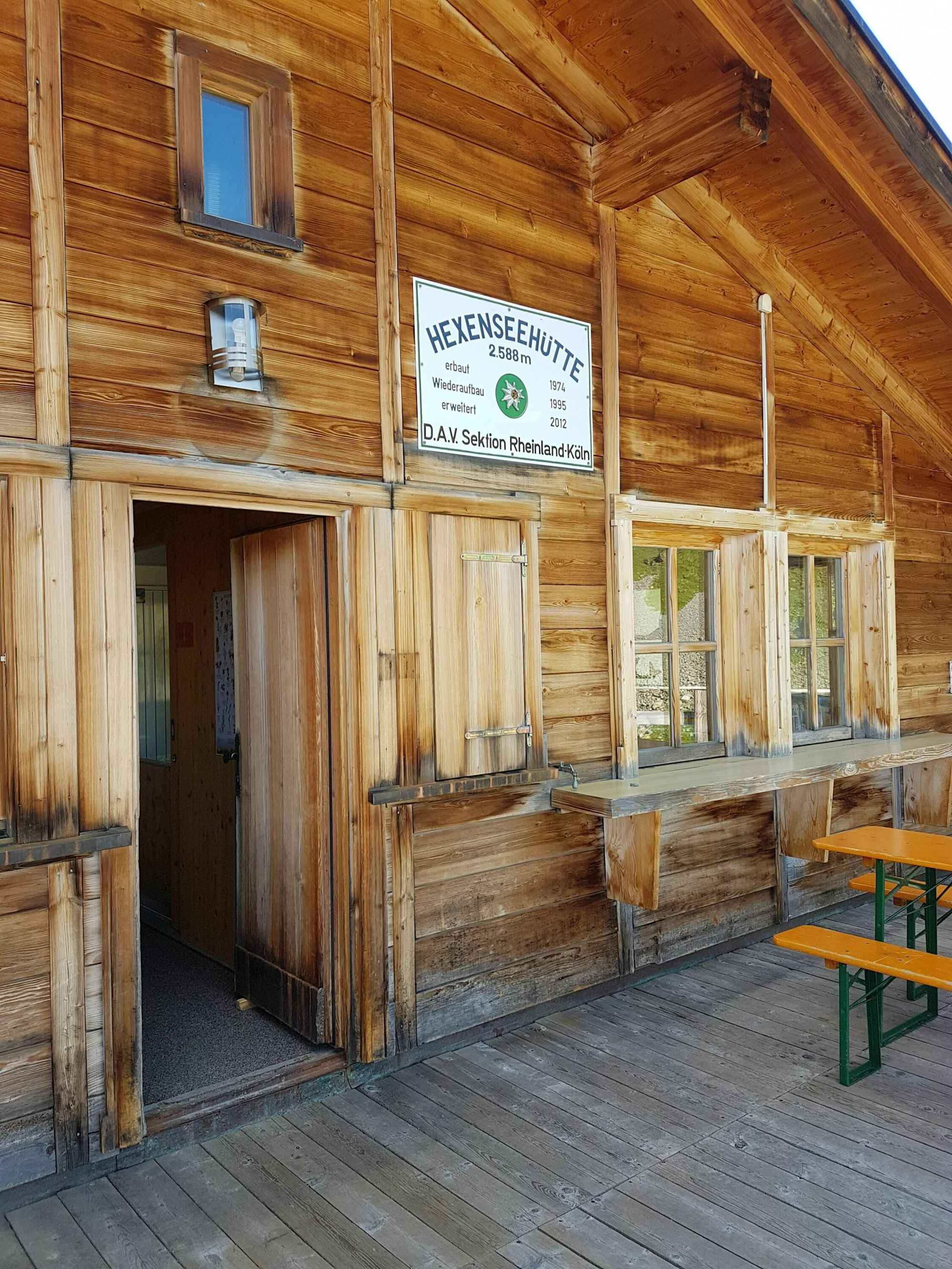 Die Hexenseehütte am Schmugglersteig in Serfaus-Fiss-Ladis