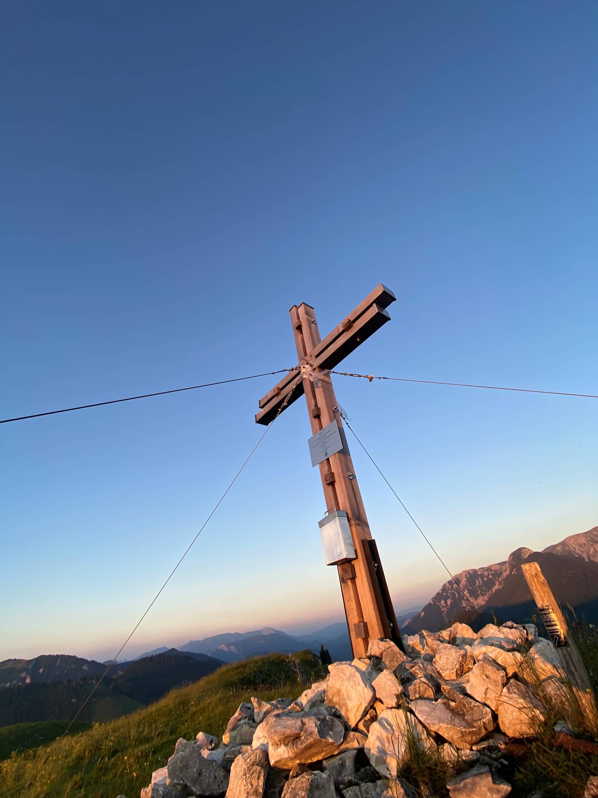 Gipfelkreuz Wetterin