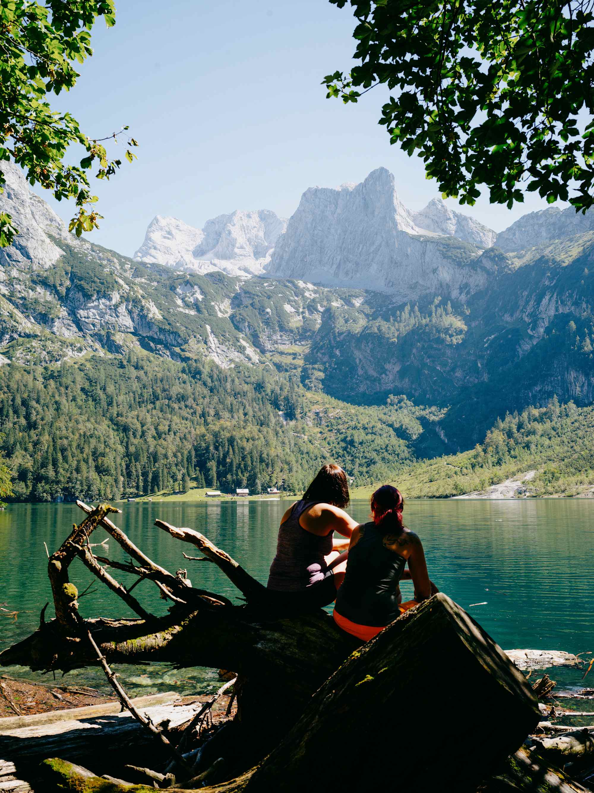 Hinterer Gosausee mit Blick auf das Dachsteinmassiv
