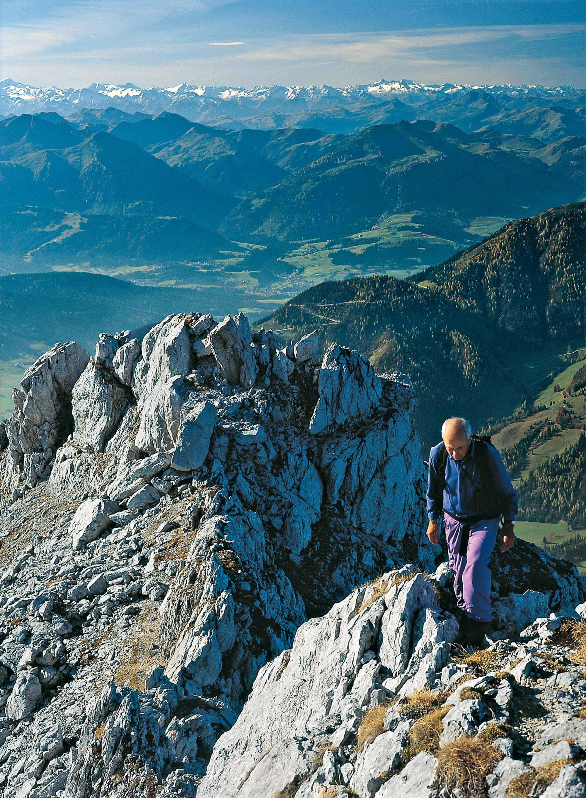 Vom Ulrichshorn zum Seehorn unterwegs.