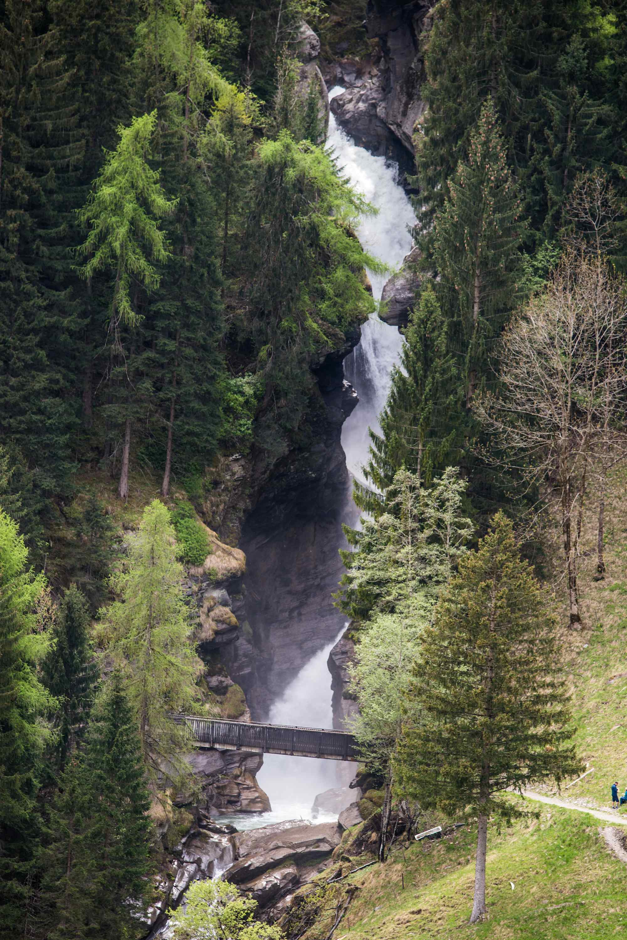 Der Stieber Wasserfall im Passeiertal