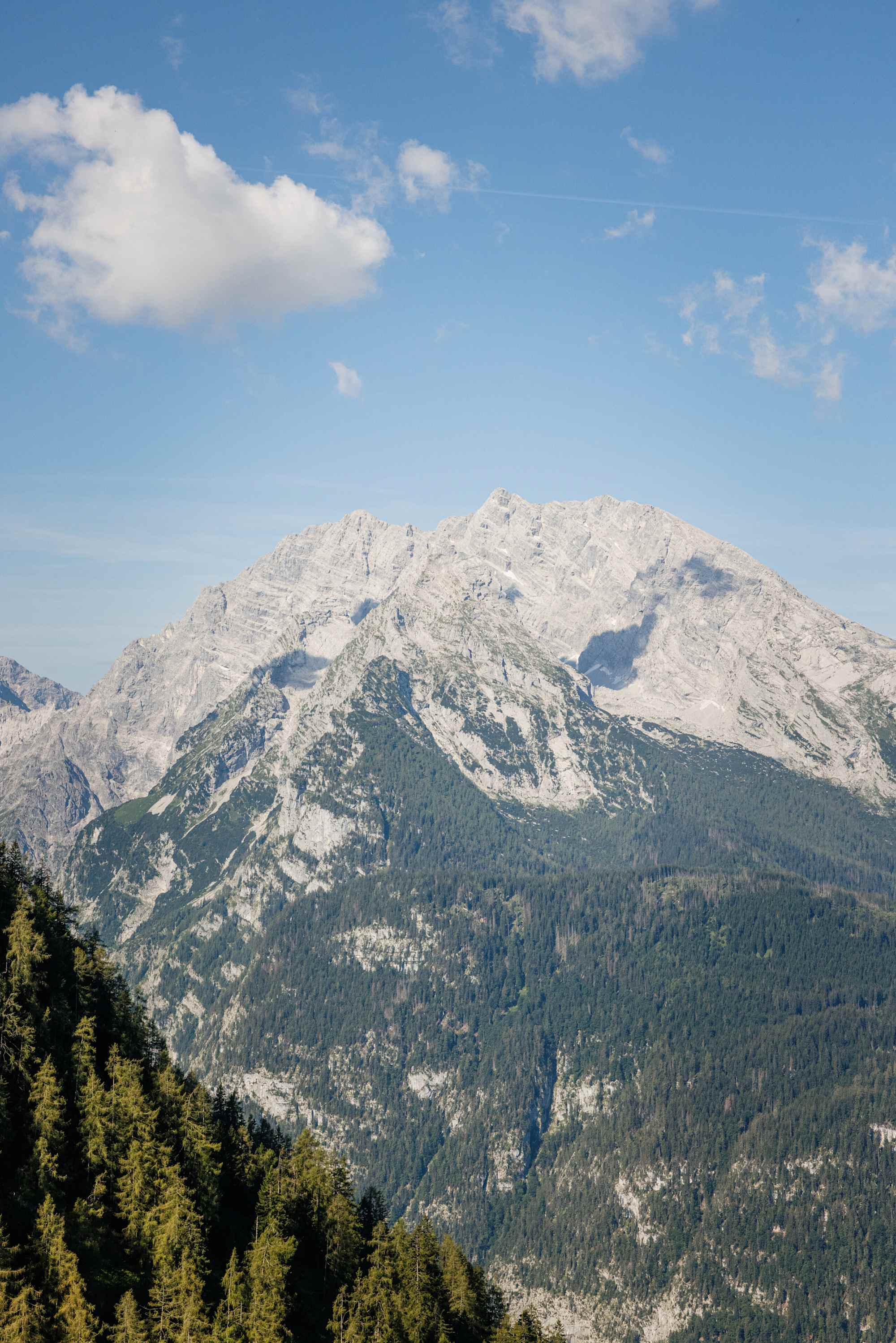 Blick auf den Watzmann
