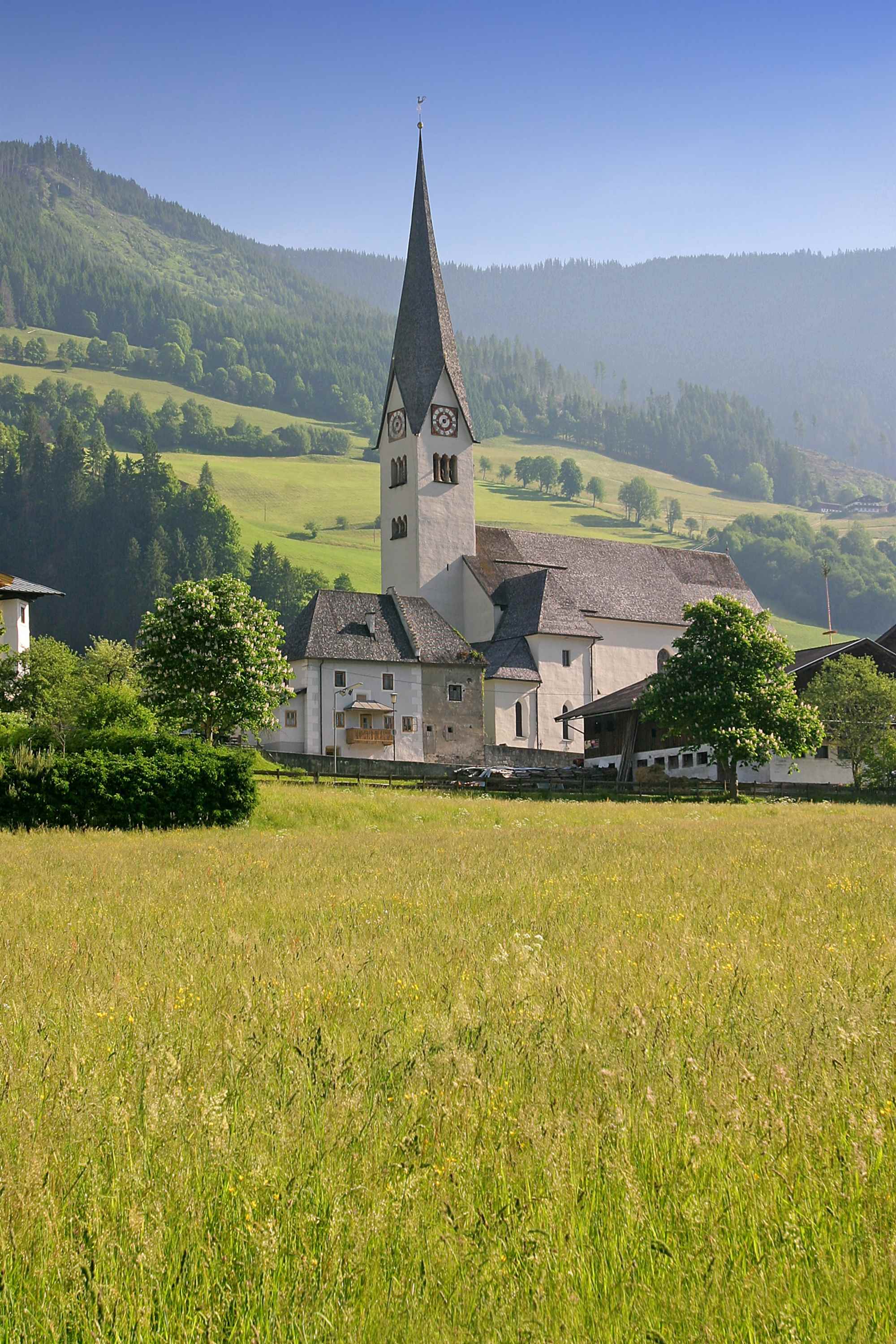 Die Wallfahrtskirche Maria Am Stein in Stuhlfelden
