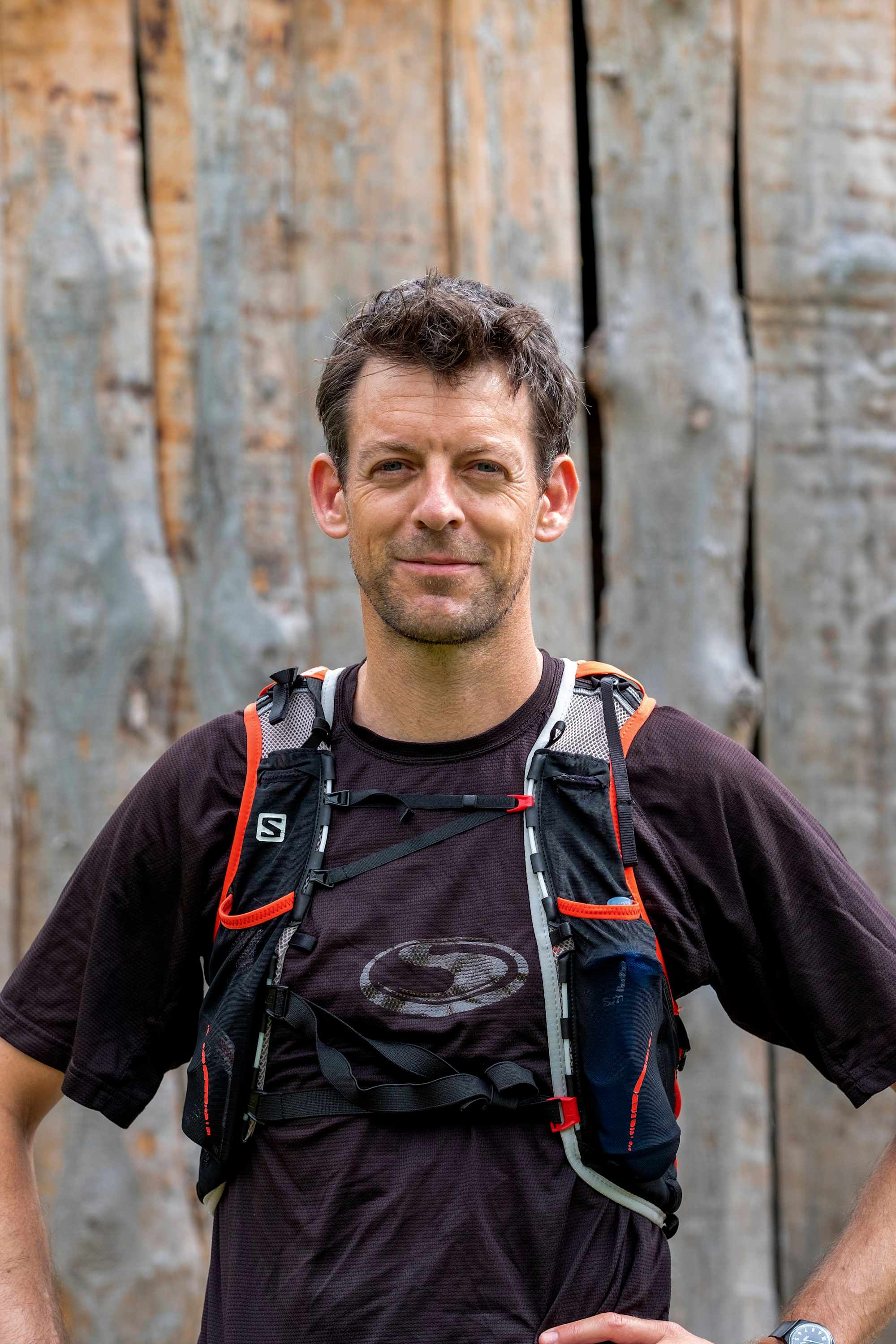 Touristiker Florian Spichtig posiert für das Foto.