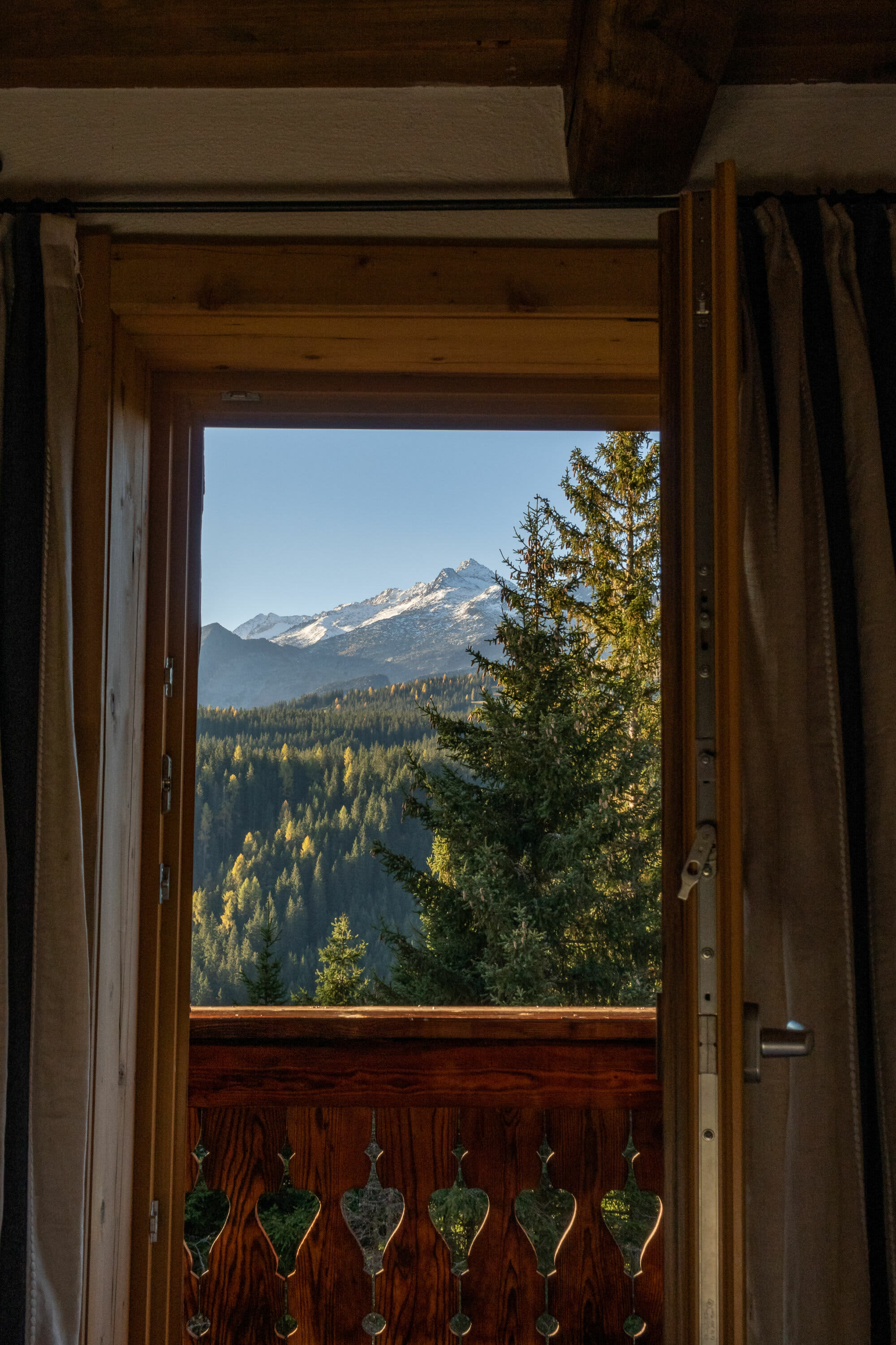 Aussicht Hütte