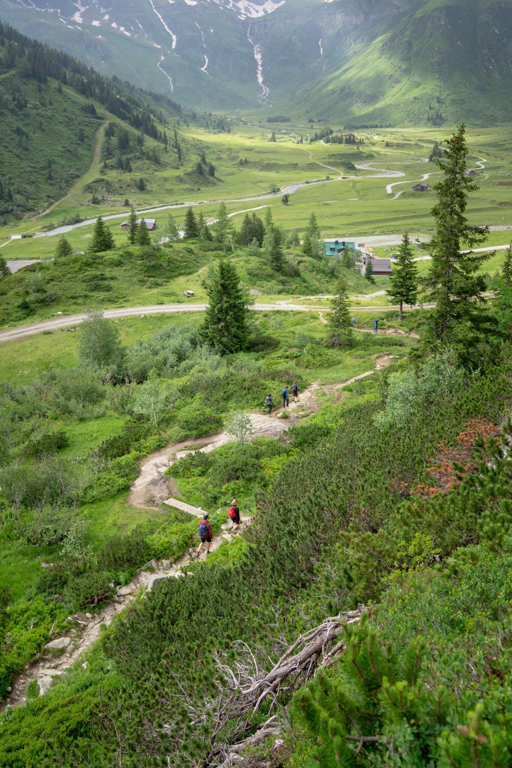 Abstieg nach Sportgastein