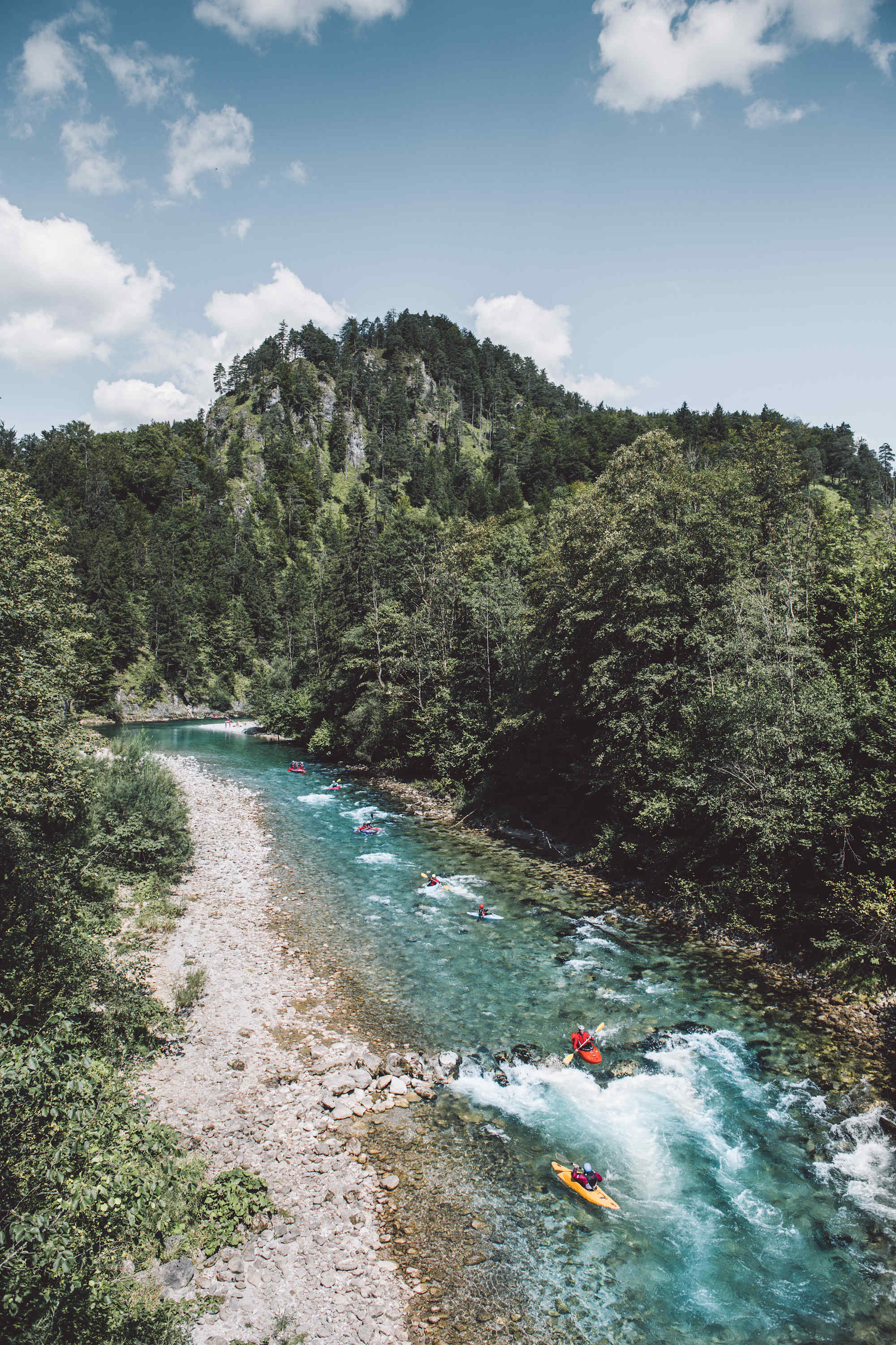 Kajakstrecke von Wildalpen bis Fachwerk auf der Salza