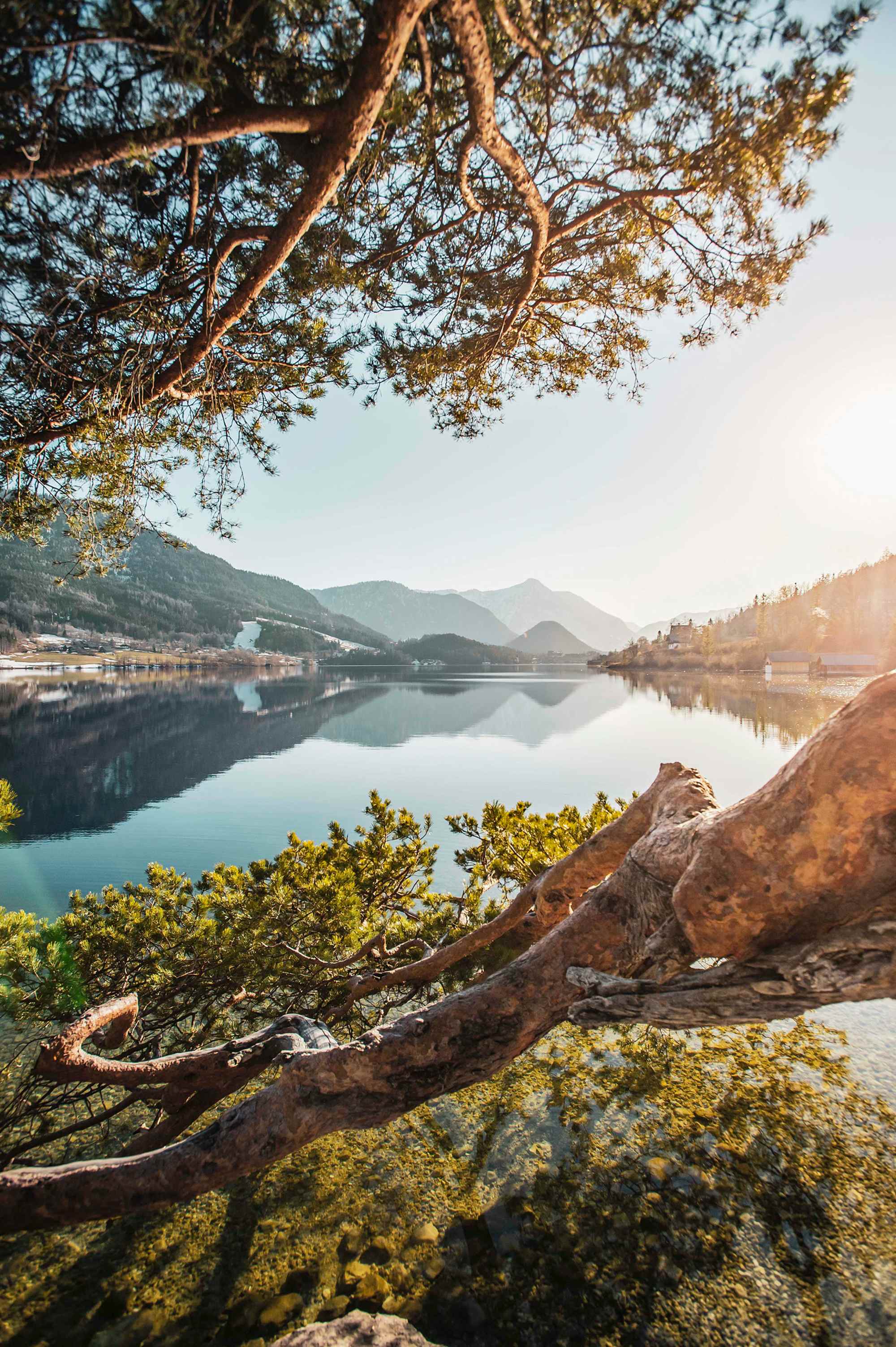 Der Grundlsee im Salzkammergut
