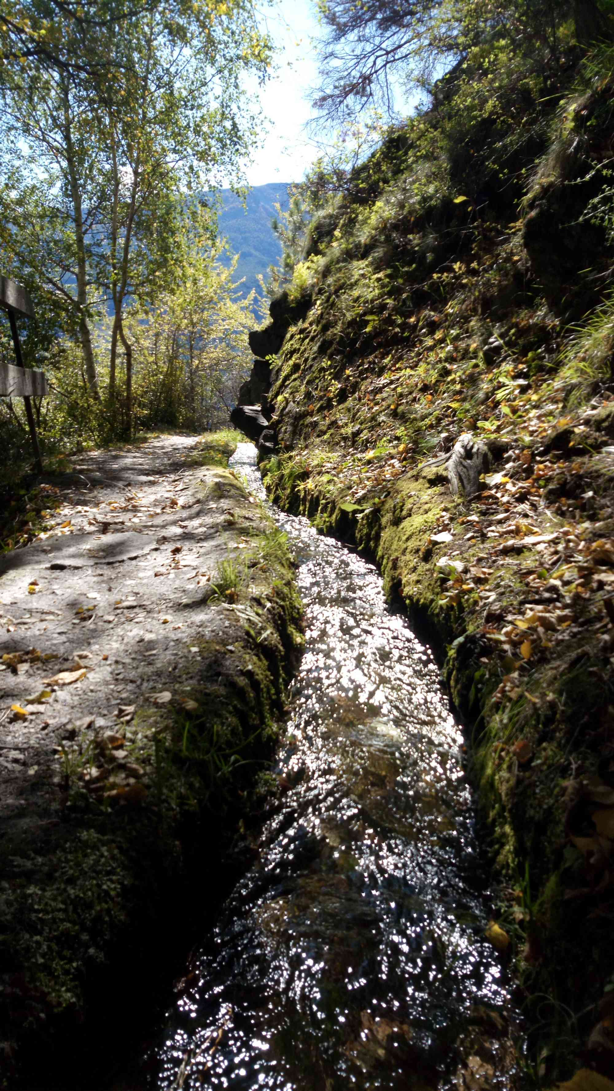 Wanderung längs des Ilswaales in Schlanders