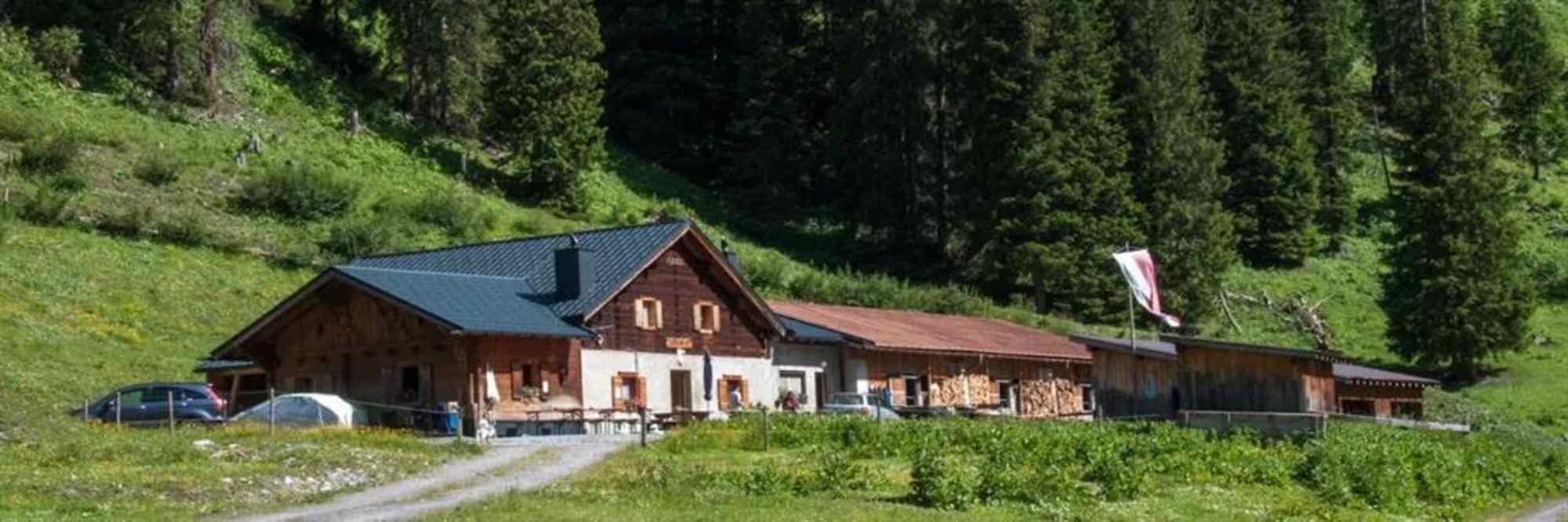 Die Bodenalpe im Tiroler Lechtal
