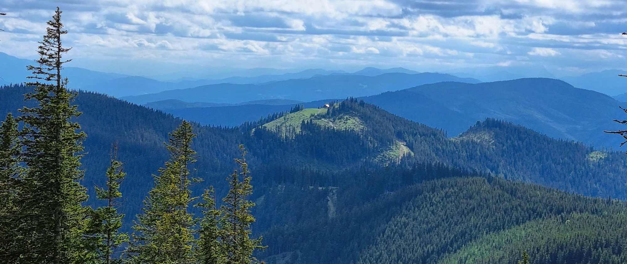 Blick auf die Hohe Scheibe