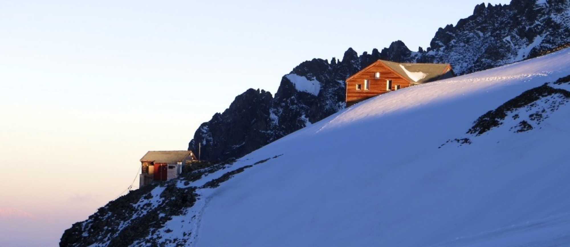 Aufstieg zur höchsten Hütte der Lombardei